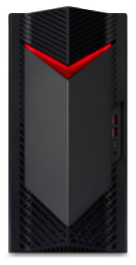 Acer Nitro 50 (N50-660) Intel Core Ultra 7 265F 32 GB DDR5-SDRAM 1 TB SSD NVIDIA GeForce RTX 5060 Windows 11 Home Desktop PC Zwart, Rood (DG.E4FEG.006) thumbnail