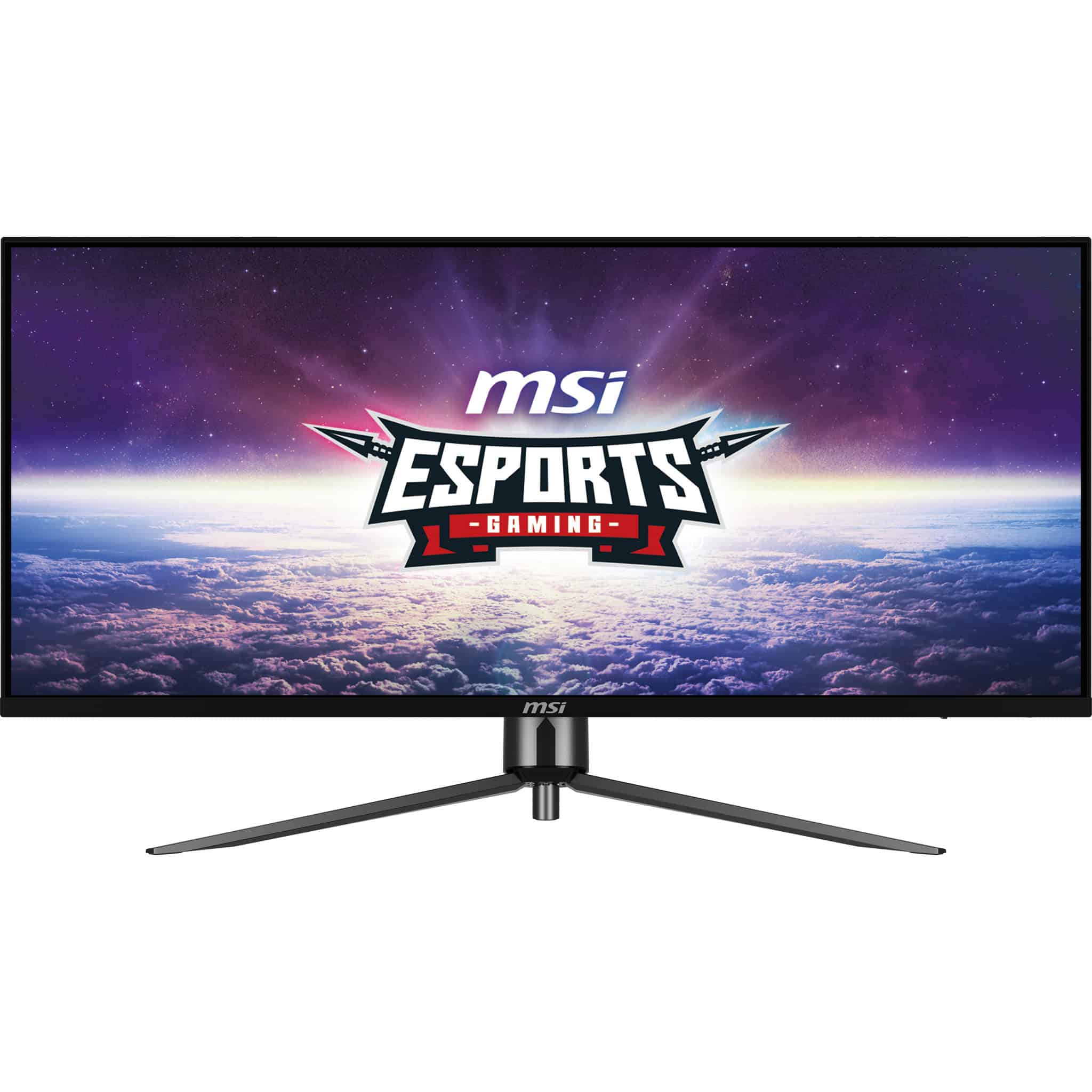 MSI MAG401QR computer monitor 101,6 cm (40") 3440 x 1440 Pixels UltraWide Quad HD Zwart (9S6-3EA54H-002) thumbnail
