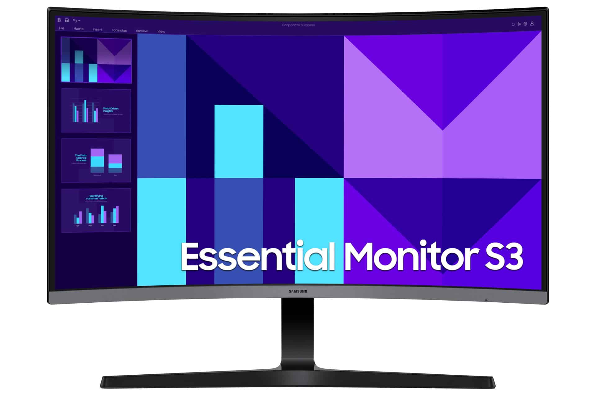 Samsung S27D390GAU computer monitor 68,6 cm (27") 1920 x 1080 Pixels Full HD LED Zwart (LS27D390GAUXEN) thumbnail