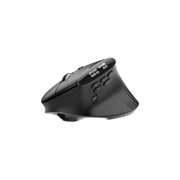 Acer Smart Fit Vertical Mouse - Retail pack muis Rechtshandig RF-draadloos + Bluetooth 8000 DPI (HP.EXPBG.020) thumbnail