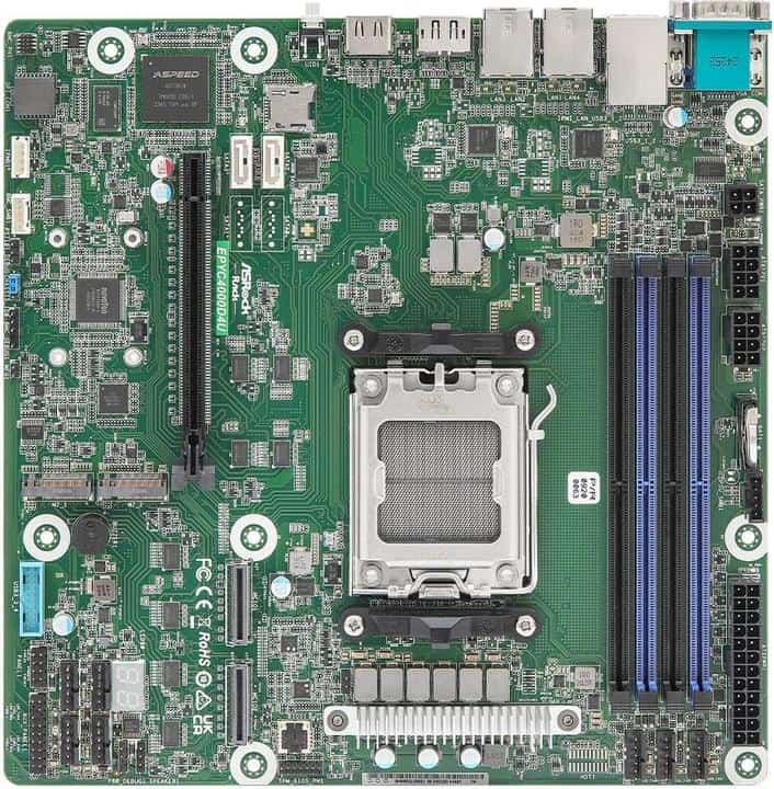 ASRock MB ASRock AM5 - B650D4U-2L2T/BCM (B650D4U-2L2T/BCM) thumbnail