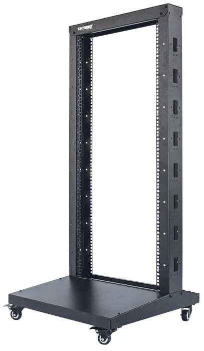 Intellinet 714228 rack 26U Vrijstaande rek Zwart (714228) thumbnail