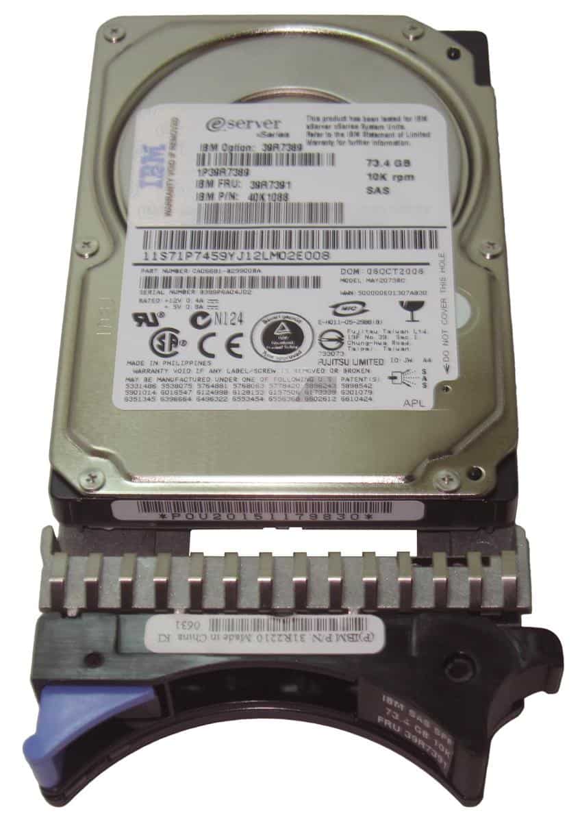 Lenovo 900GB 2.5In 10K rpm 6Gb SAS Harddrive (00Y2431) thumbnail