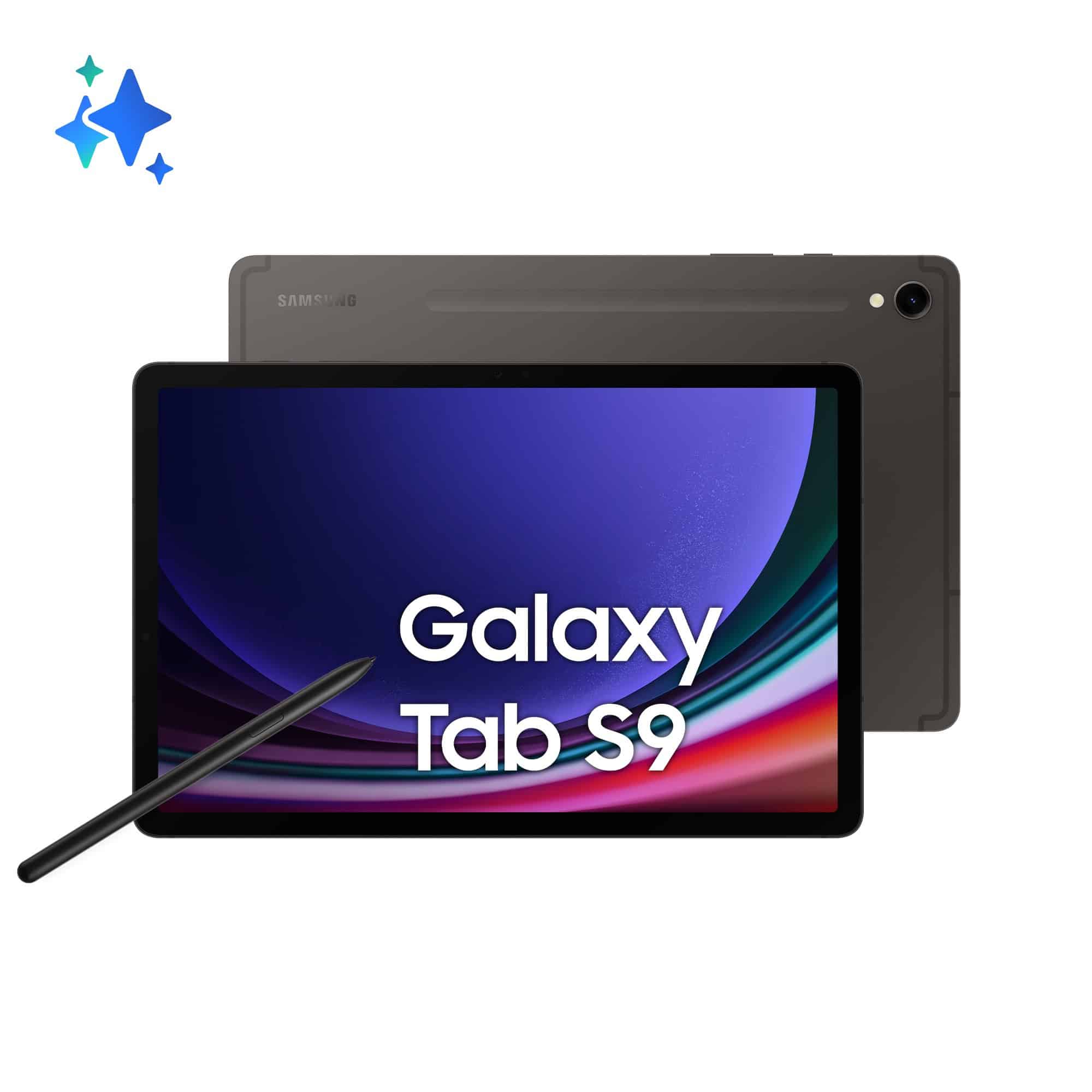 Samsung Galaxy Tab S9 Qualcomm Snapdragon 256 GB 27,9 cm (11") 12 GB Wi-Fi 6 (802.11ax) Android 13 Grafiet (SM-X710NZAEEUE) thumbnail Samsung Galaxy Tab S9 Qualcomm Snapdragon 256 GB 27,9 cm (11") 12 GB Wi-Fi 6 (802.11ax) Android 13 Grafiet (SM-X710NZAEEUE) thumbnail