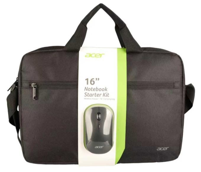 Acer GP.ACC11.03V laptoptas 40,6 cm (16") Aktetas Zwart (GP.ACC11.03V) thumbnail