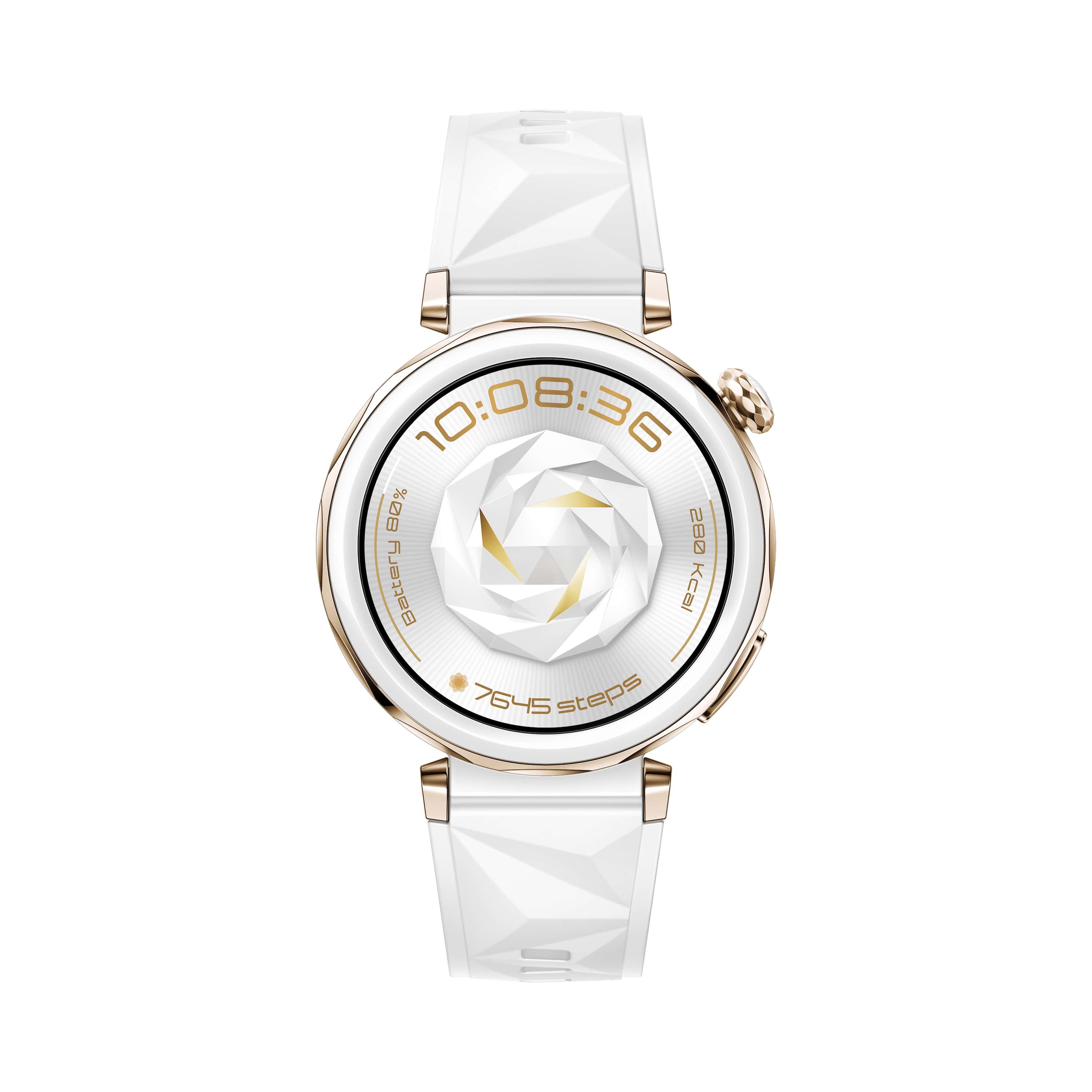 Huawei WATCH GT5 Pro 42mm 3,35 cm (1.32") AMOLED Digitaal 466 x 466 Pixels Wit GPS (55020DRB) thumbnail