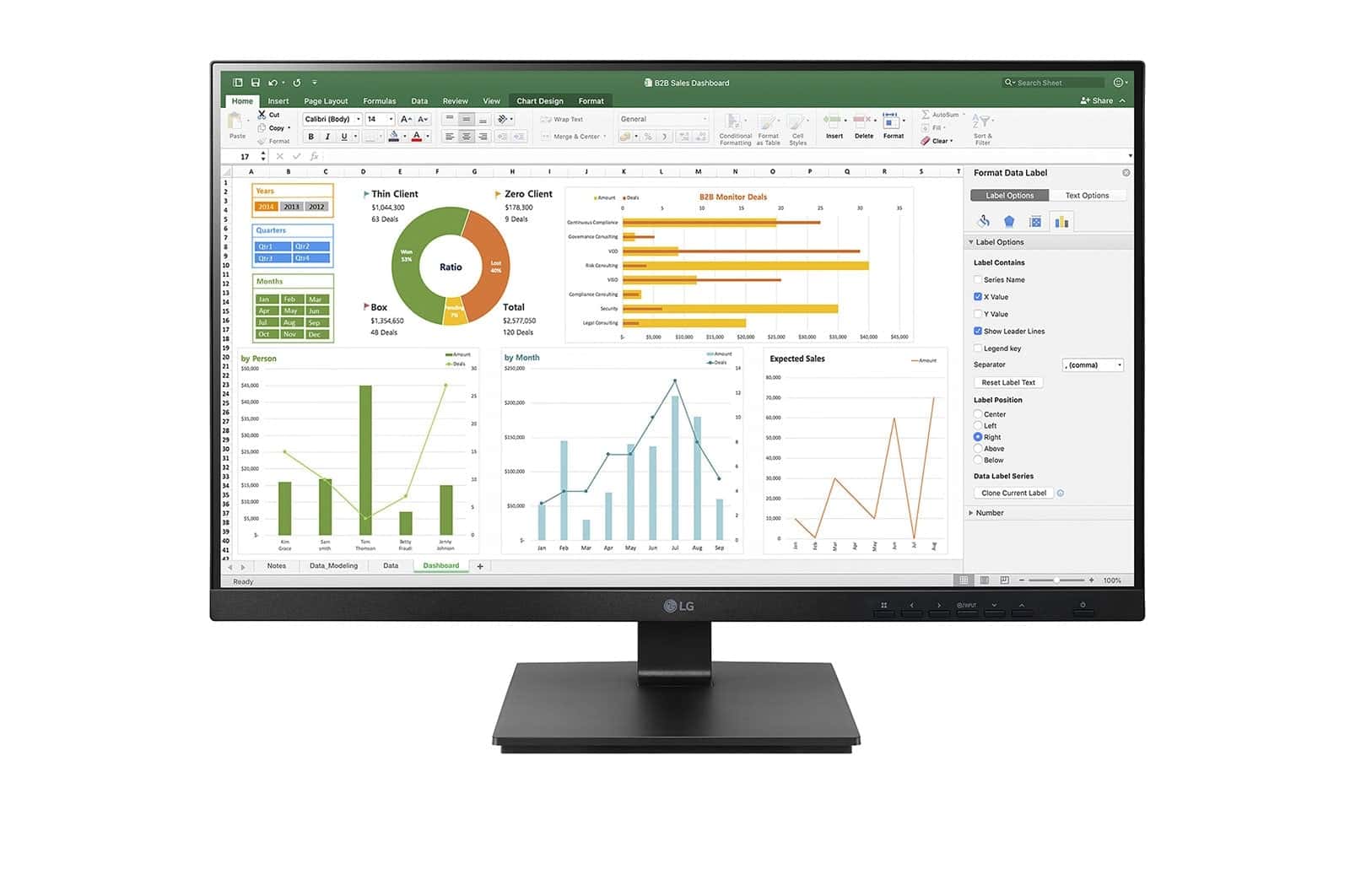 LG 24BN65YP-B computer monitor 61 cm (24) 1920 x 1080 Pixels Full HD LED Zwart (24BN65YP-B) thumbnail