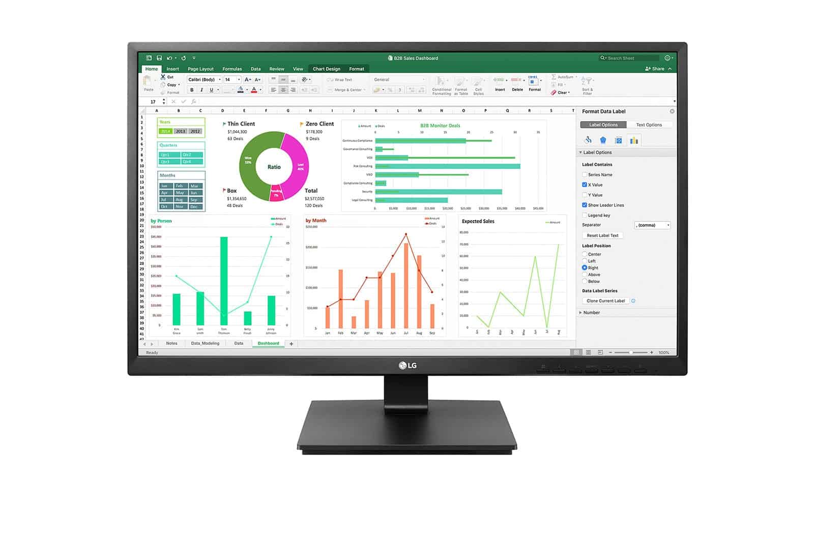 LG 27BN55UP-B 60,5 cm (23.8) 1920 x 1080 Pixels Full HD Zwart (27BN55UP-B) thumbnail