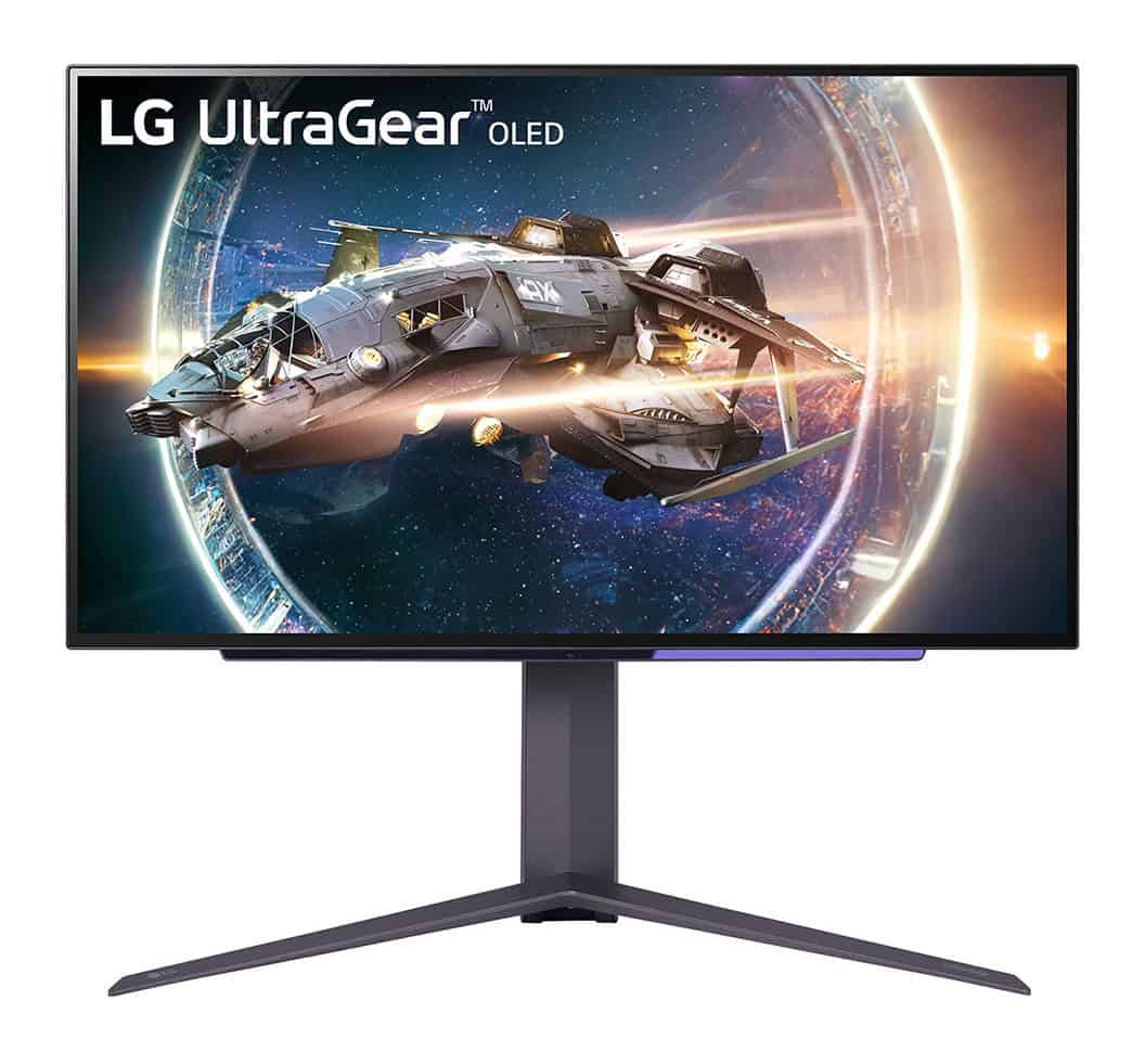 LG 27GR95QE-B computer monitor 67,3 cm (26.5) 2560 x 1440 Pixels Quad HD OLED Zwart (27GR95QE-B) thumbnail