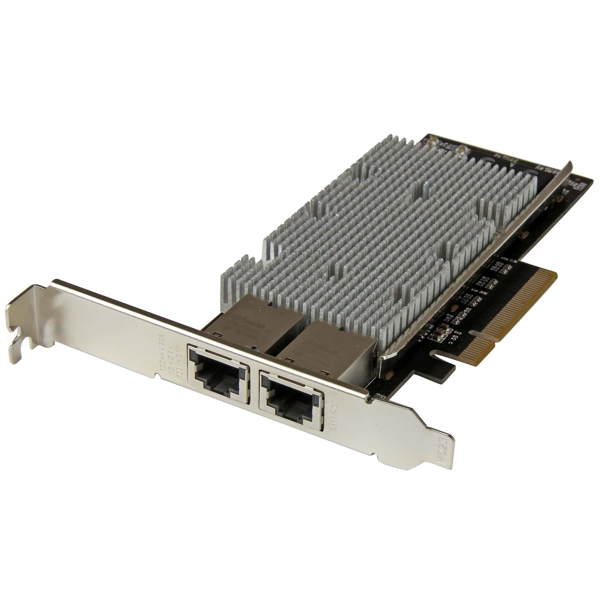 StarTech.com 2-Poorts PCI Express 10GBase-T Ethernet netwerkkaart- met Intel X540 Chip (ST20000SPEXI) thumbnail