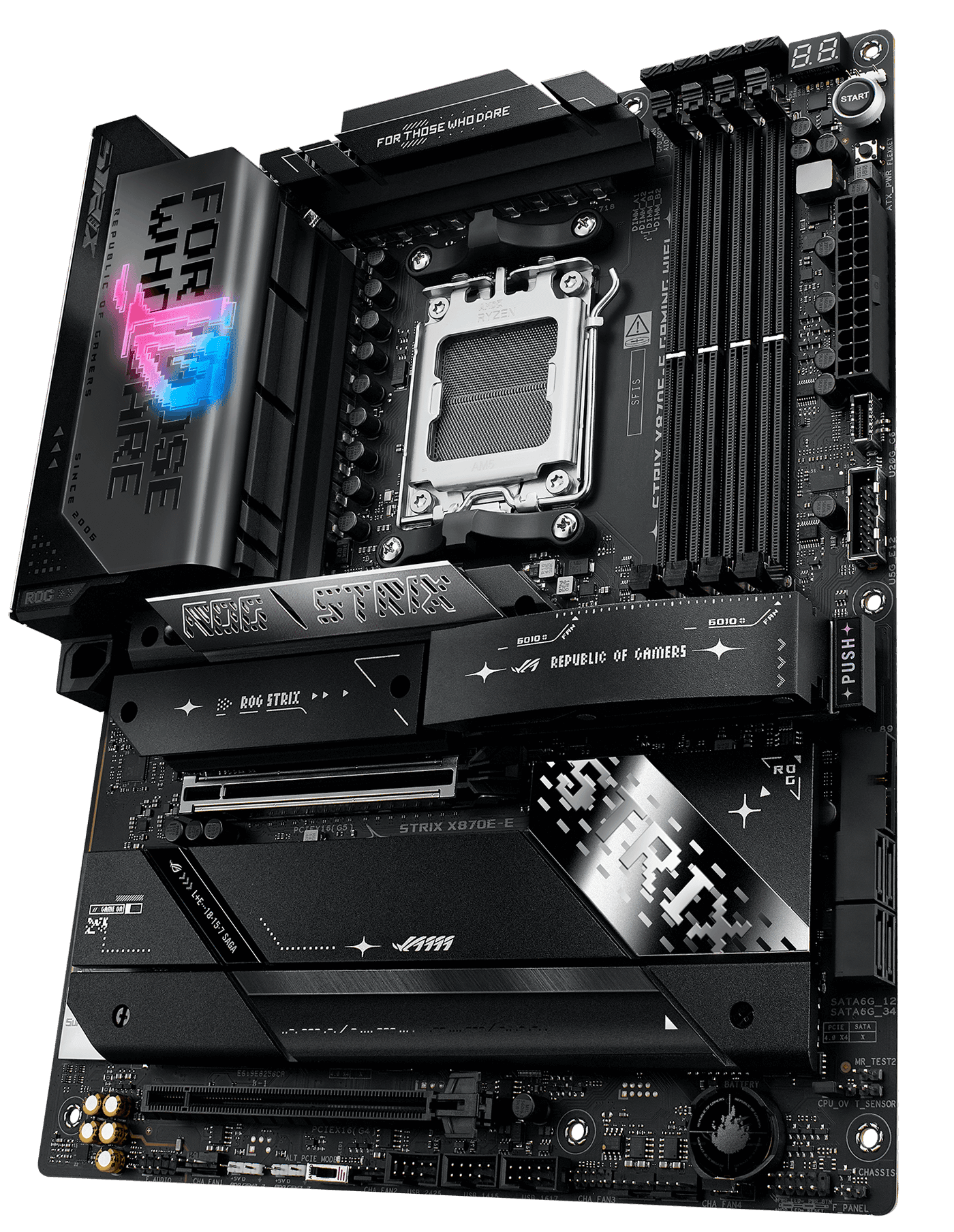 ASUS ROG STRIX X870E-E GAMING WIFI Mainboard Sockel AM5 (DS 90MB1IB0-M0EAY0) thumbnail