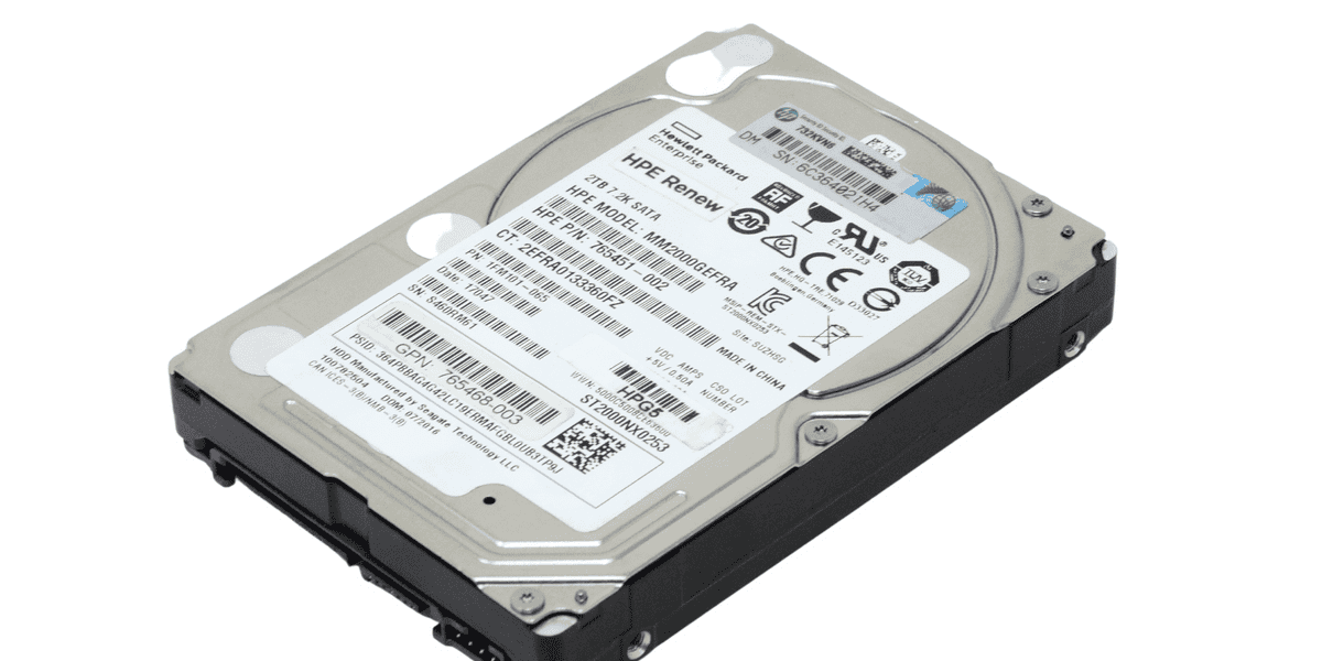 HP 2TB SATA hard drive 7,200 rpm (765451-002-RFB) thumbnail