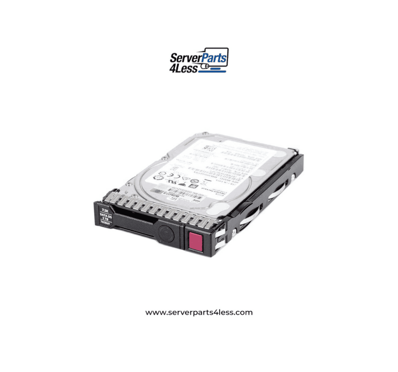 HP 2TB SATA hard drive 7,200 rpm (765869-001-RFB) thumbnail
