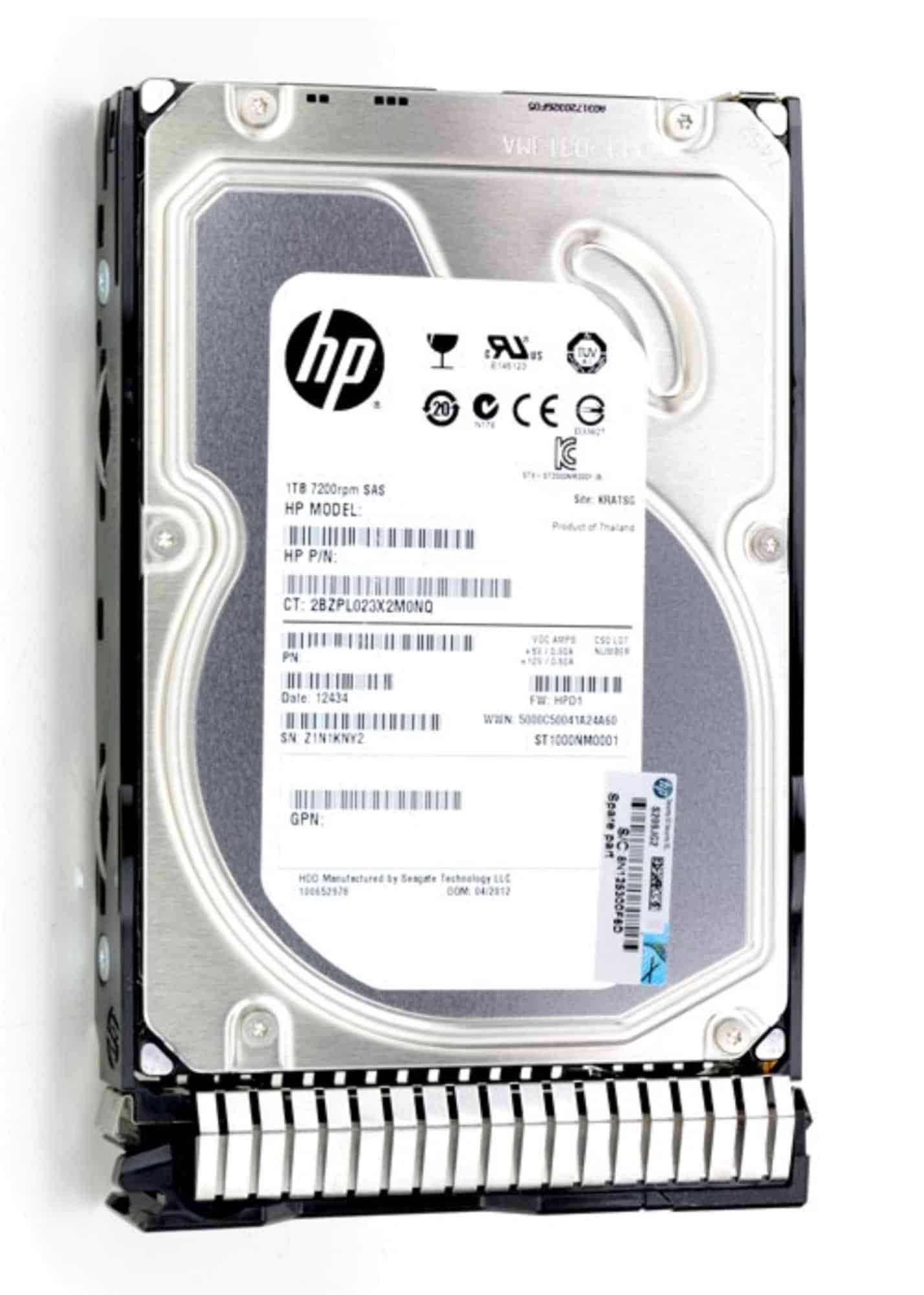 HP 12TB SATA 7.2K LFF LP He (868211-001-RFB) thumbnail