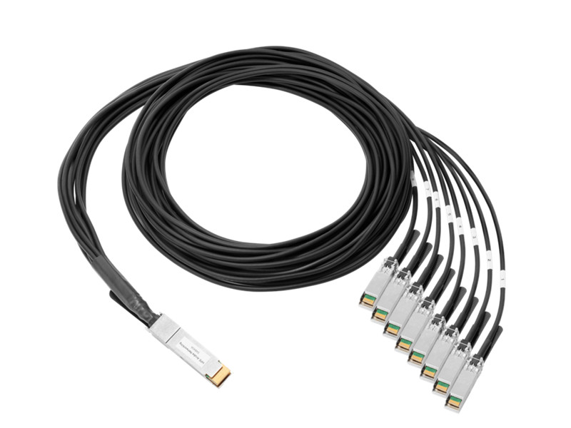 HPE ANW 200G QDD-8SFP28 3m DAC (S4B40A) thumbnail