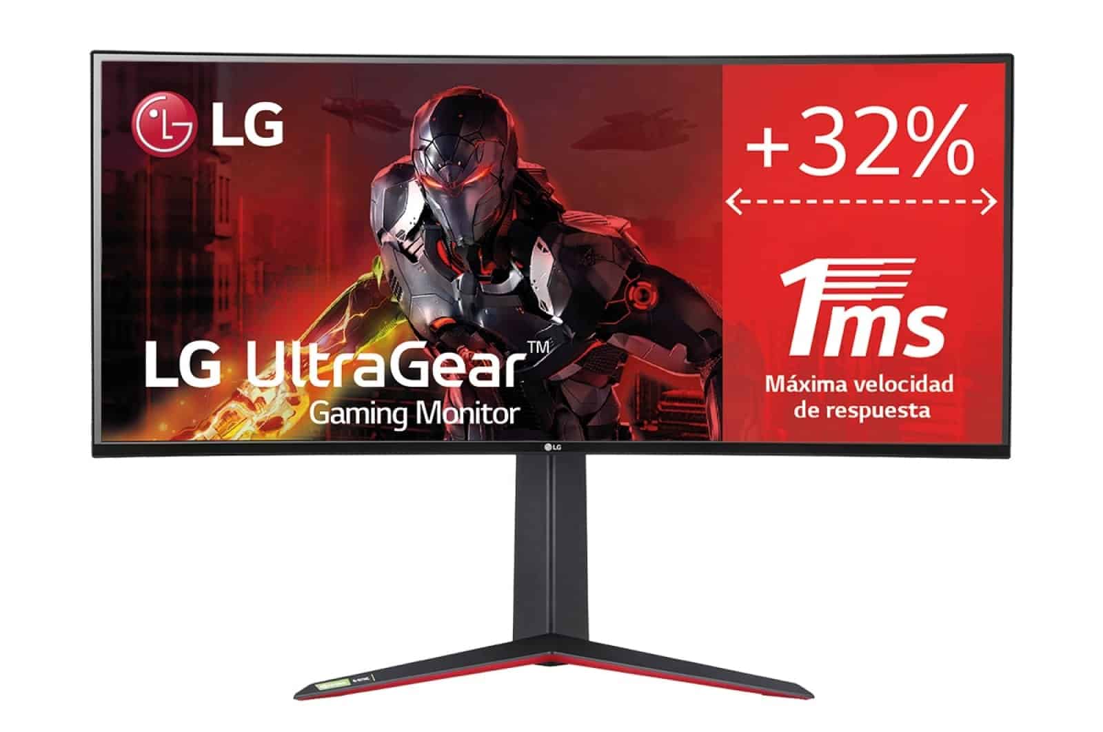 LG 34GN850P-B computer monitor 86,4 cm (34") 3440 x 1440 Pixels Wide Quad HD LED Zwart (34GN850P-B.AEU) thumbnail