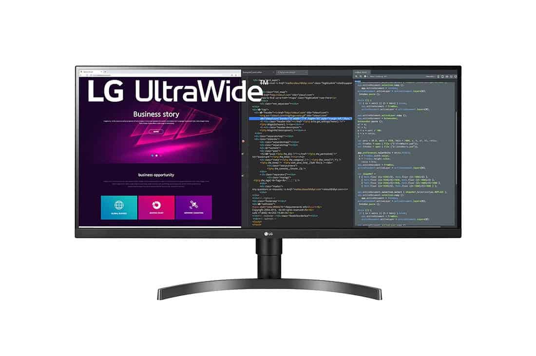 LG 34WN750P-B.AEU computer monitor 86,4 cm (34) 3440 x 1440 Pixels UltraWide Quad HD Zwart (34WN750P-B.AEU) thumbnail