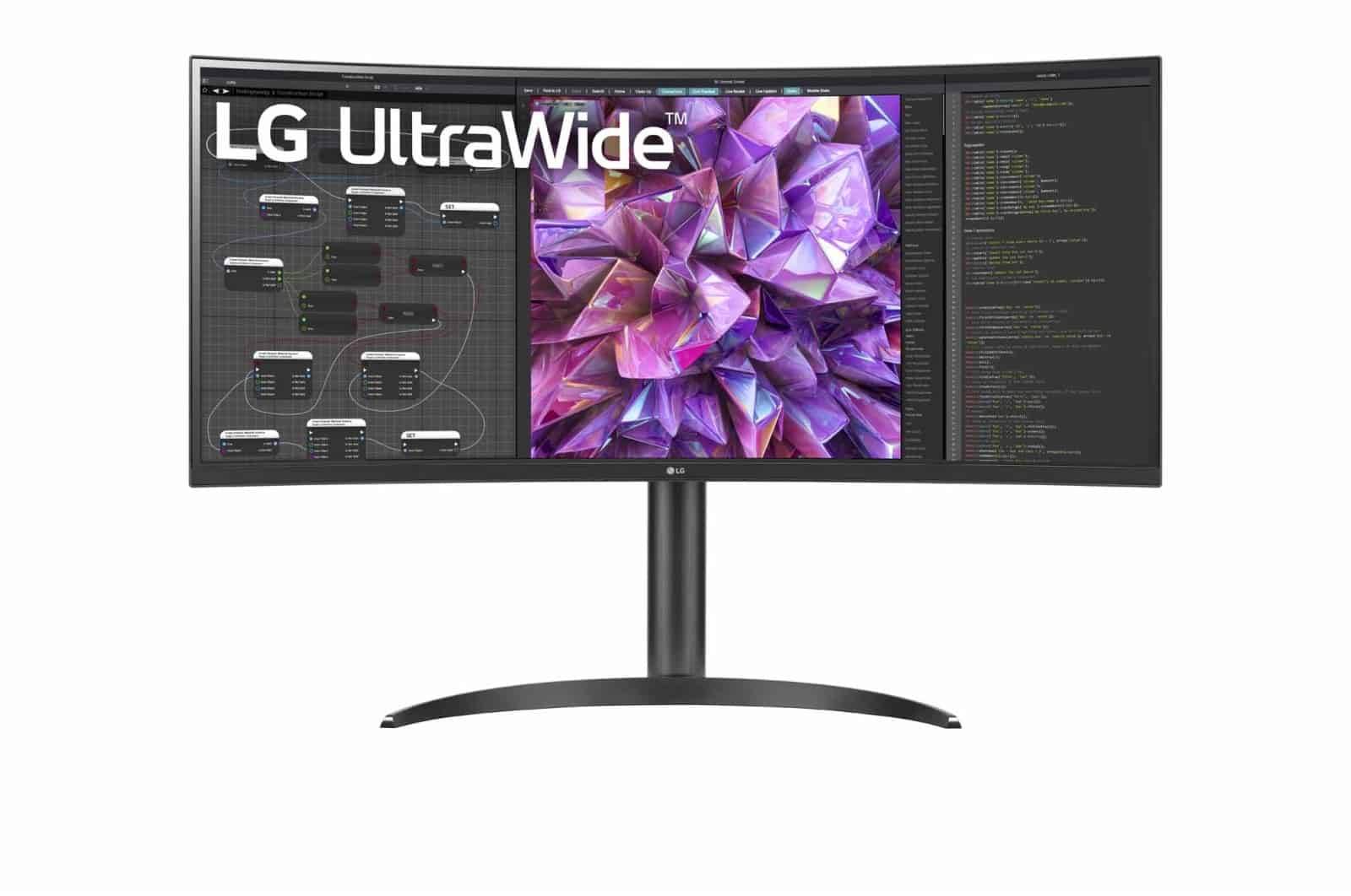 LG 34WQ75C-B computer monitor 86,4 cm (34) 3440 x 1440 Pixels Quad HD LCD Zwart (34WQ75C-B.AEU) thumbnail