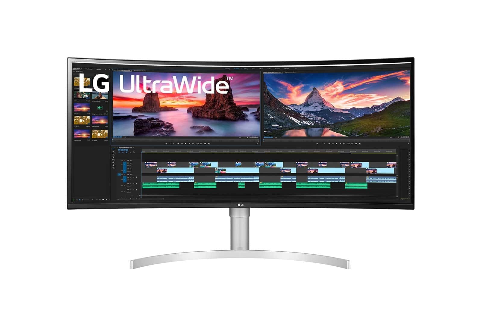 LG 49WL95CP-W/38''3840x1600WQHD+ 96,5 cm (38) 3840 x 1600 Pixels Quad HD+ QLED Wit (38WN95CP-W.AEU) thumbnail