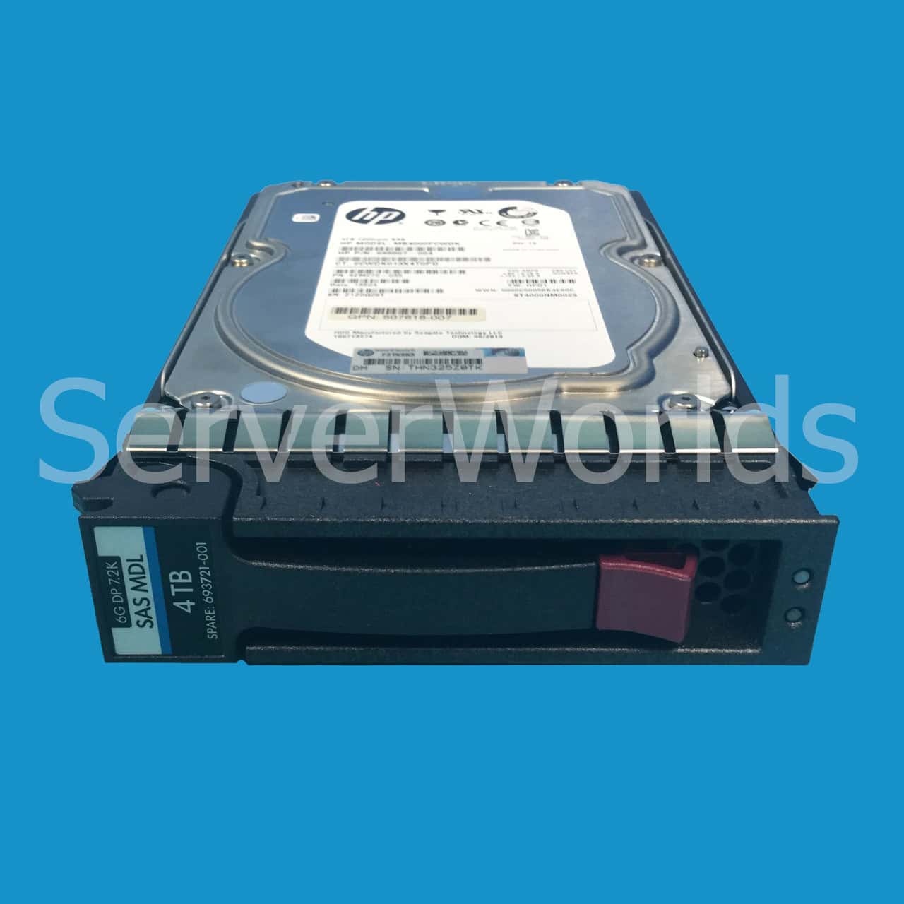 HP 4TB 6G SAS 7.2K 3.5in DP (693689-S21) thumbnail