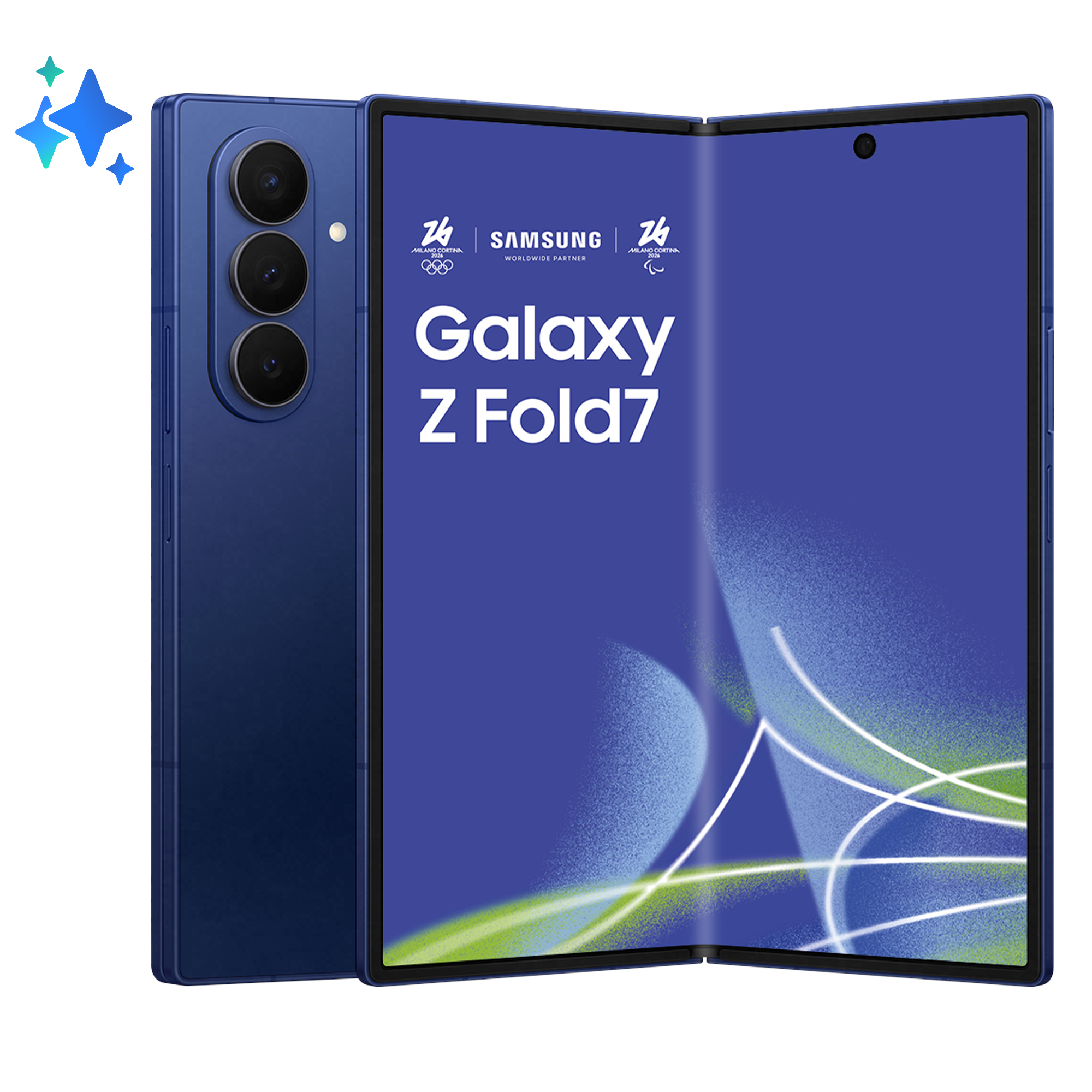 Samsung Galaxy Z Fold7 20,3 cm (8") Android 16.0 5G 12 GB 256 GB 4400 mAh Blauw (SM-F966BDBBEUE) thumbnail