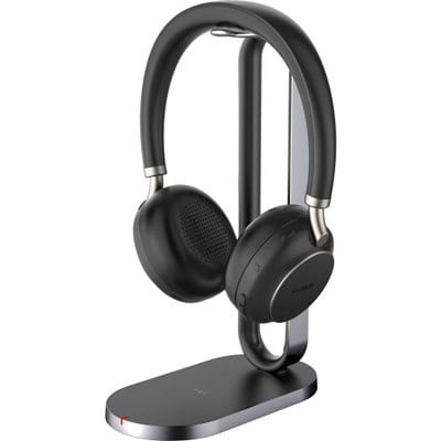 Yealink BH76 Headset Draadloos Hoofdband Oproepen/muziek USB Type-A Bluetooth Oplaadhouder Zwart (1208625) thumbnail