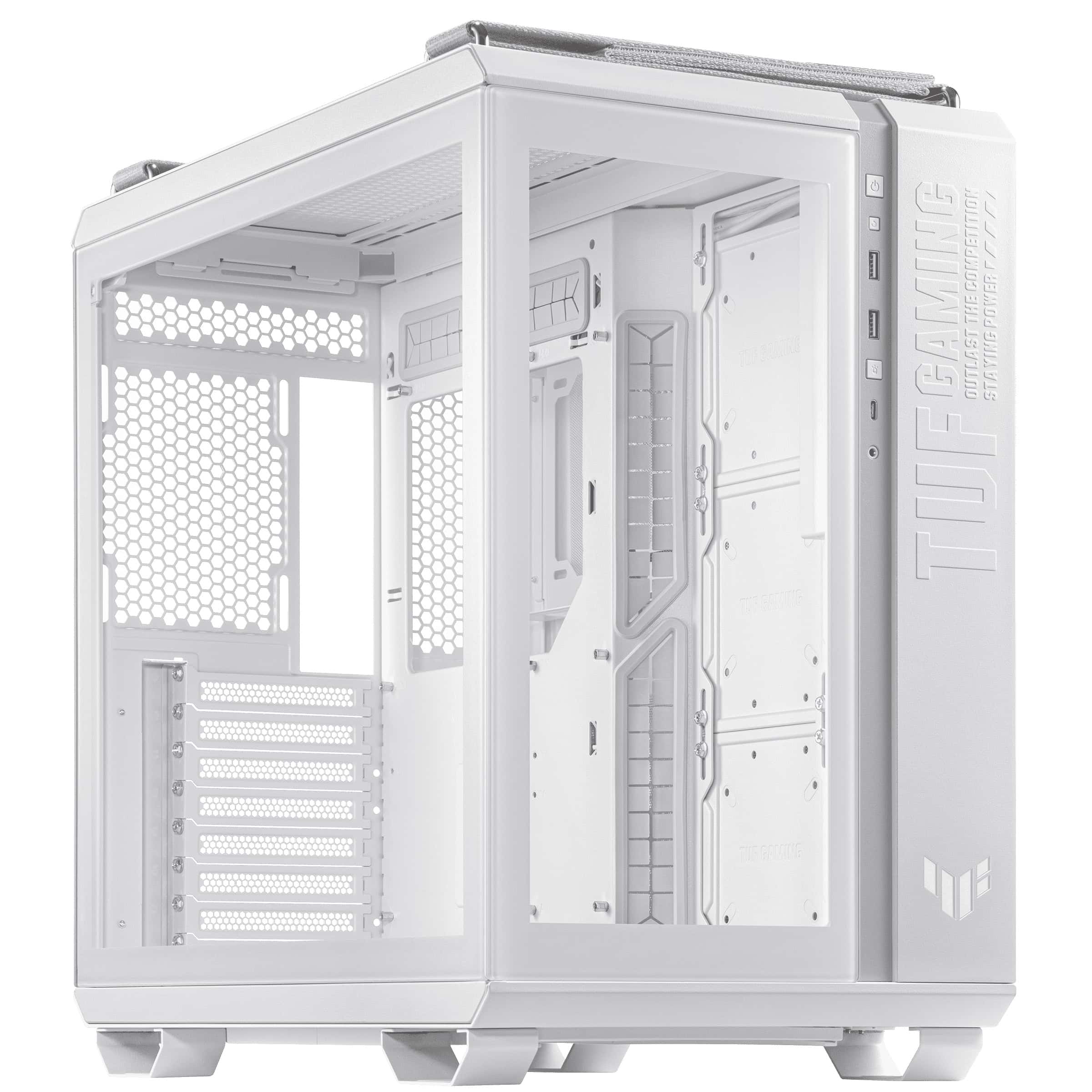 ASUS TUF Gaming GT502 Midi Tower Wit (90DC0093-B09000) thumbnail