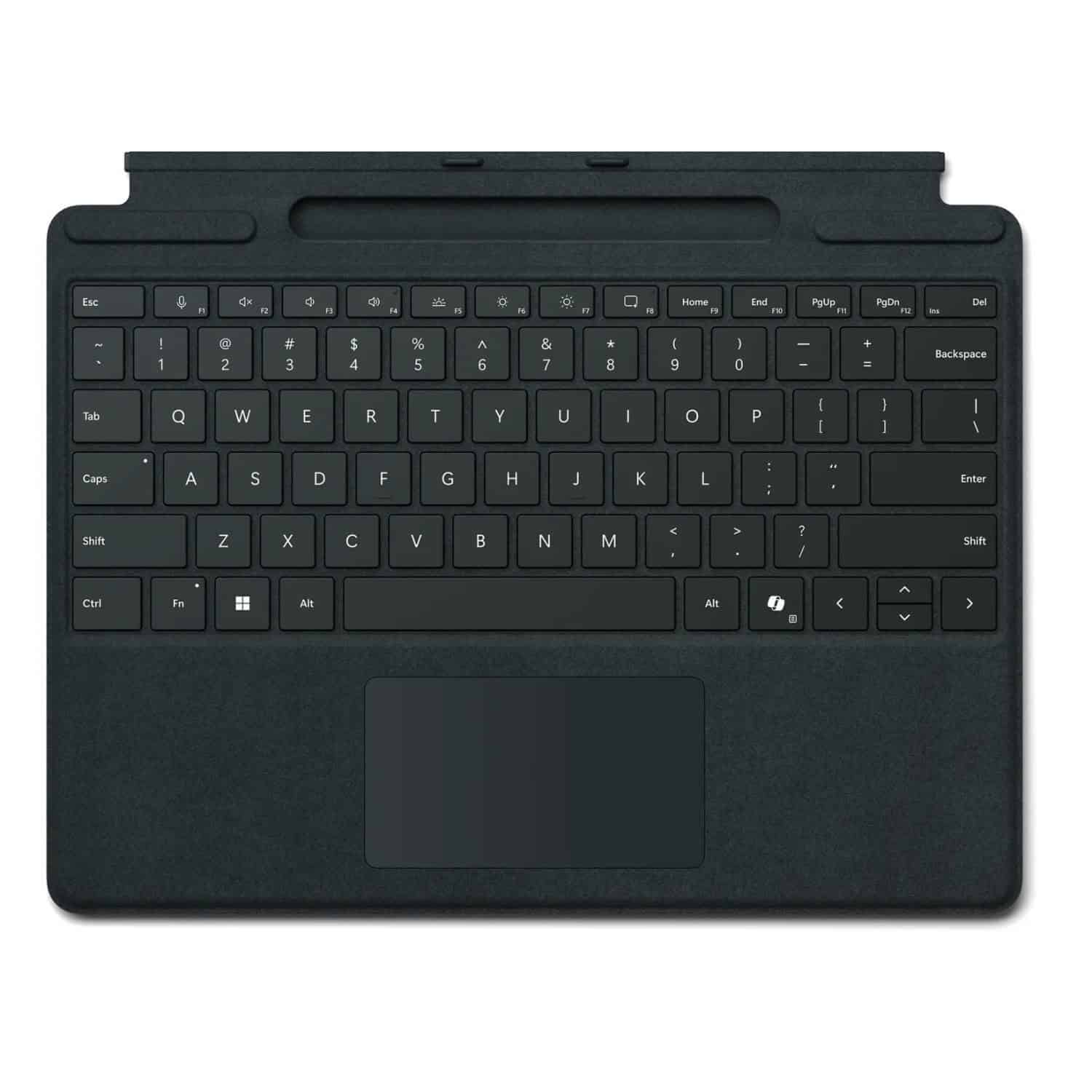 Microsoft Surface Pro X/8/9 Signature Keyboard with Copilot Button and Pen Storage - Black (8XB-00141) thumbnail