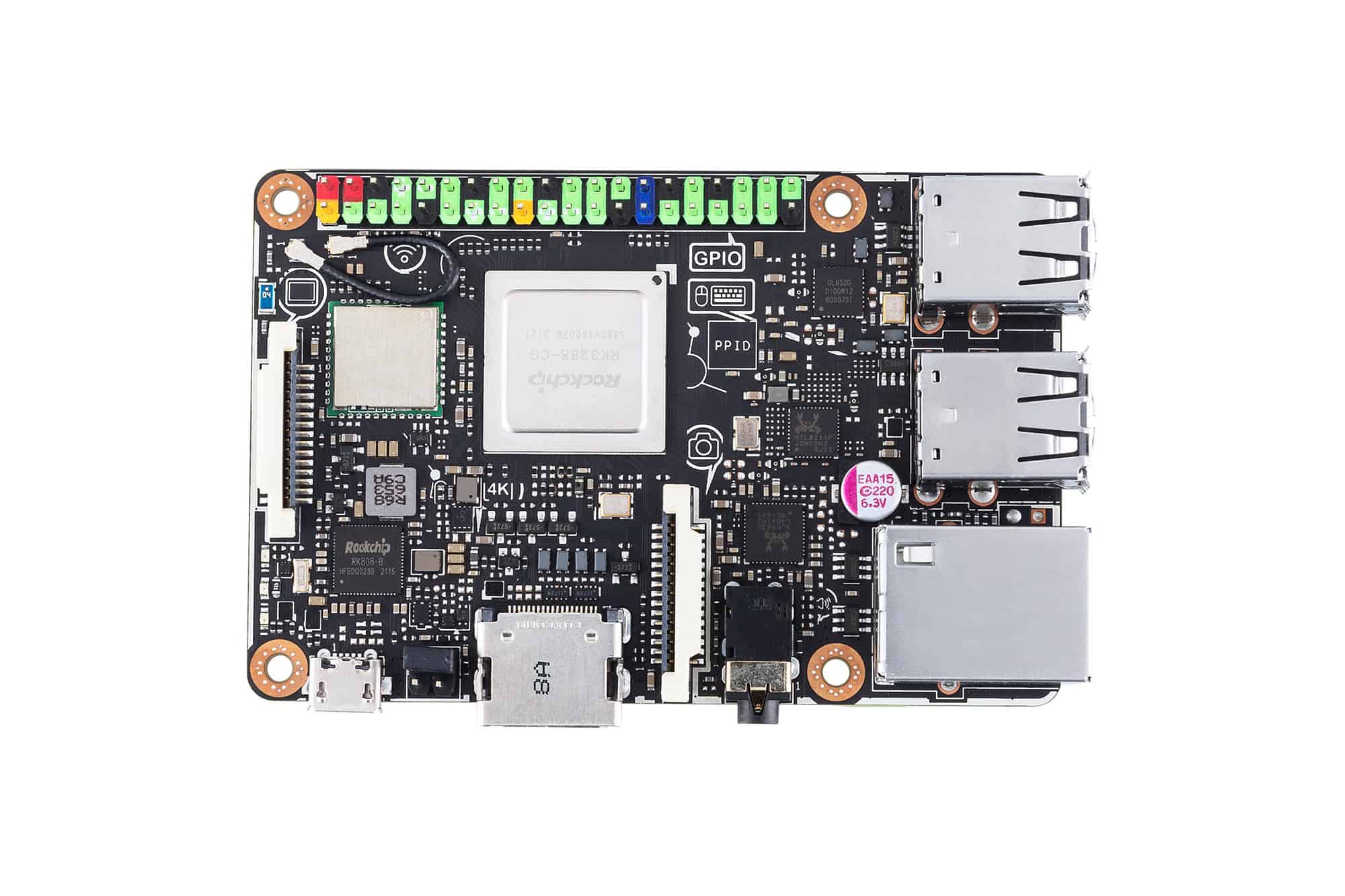 ASUS Tinker Board S R2.0 development board Rockchip RK3288 (90ME03H1-M0EAY0) thumbnail