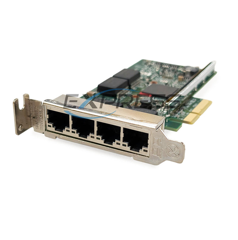 DELL BROADCOM 5719 1GB QUAD-PORT RJ-45 PCI-E ADAPTER - LPB (XG0WH-LP) thumbnail