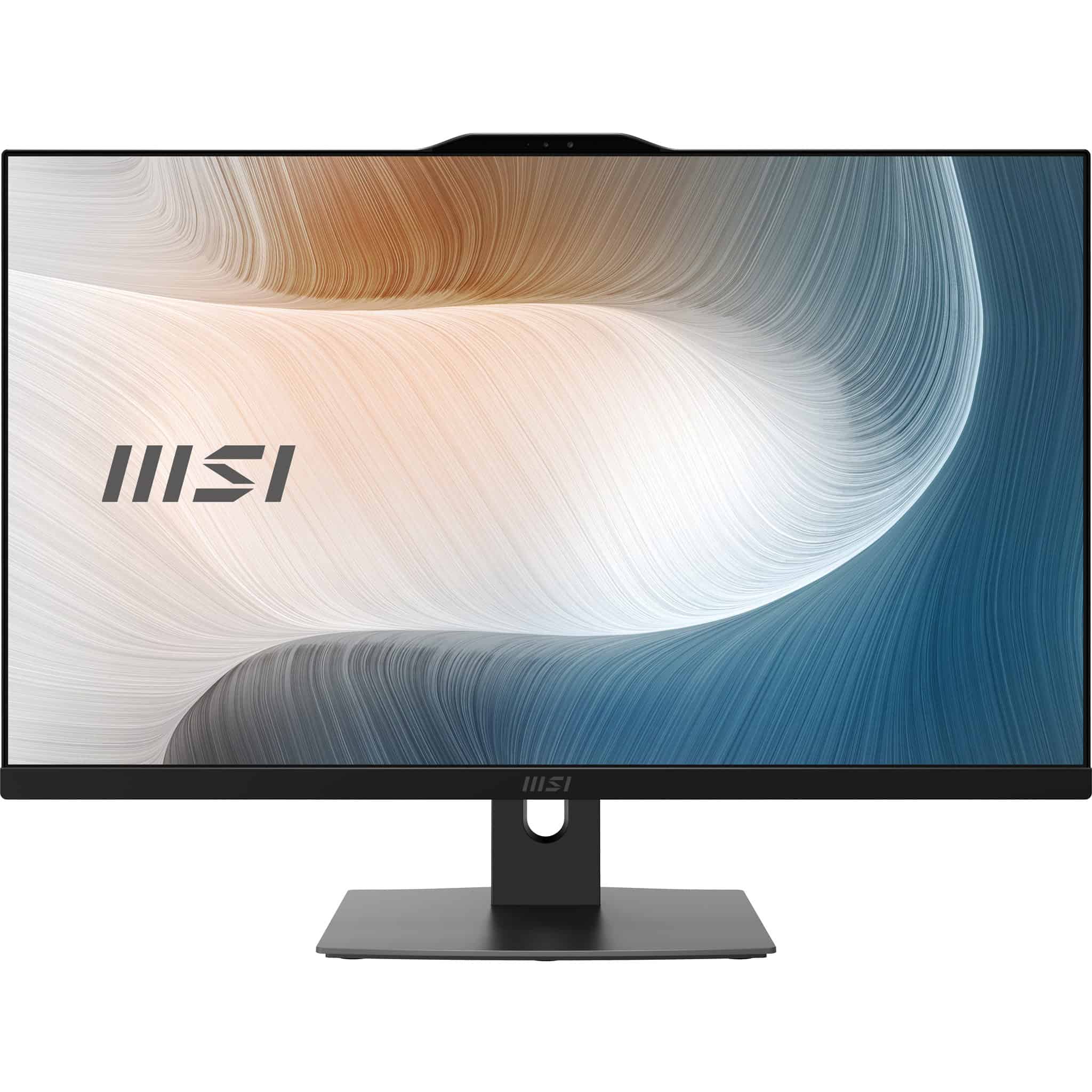 MSI Modern AM272P 12M-1259XAT Intel® Core™ i5 i5-1235U 68,6 cm (27) 1920 x 1080 Pixels Alles-in-één-pc 16 GB DDR4-SDRAM 512 GB SSD Wi-Fi 6E (802.11ax) Zwart (00AF8211-1259) thumbnail