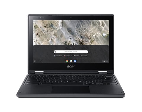 Acer Chromebook NX.HBREH.006 laptop AMD A4 A4-9120C 29,5 cm (11.6") Touchscreen HD 4 GB DDR4-SDRAM 32 GB Flash Wi-Fi 5 (802.11ac) ChromeOS Zwart (NX.HBREH.006) thumbnail