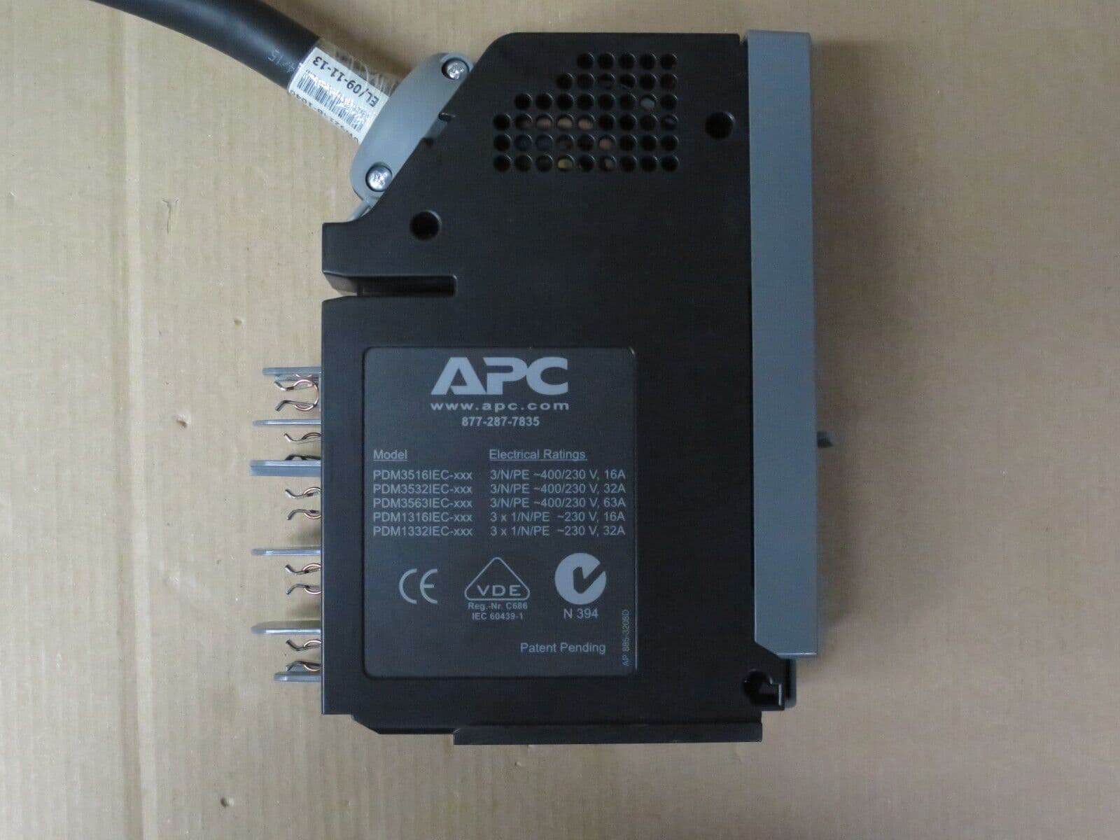 APC IT Power Distribution Module 3 Pole (PDM3563IEC-920) thumbnail