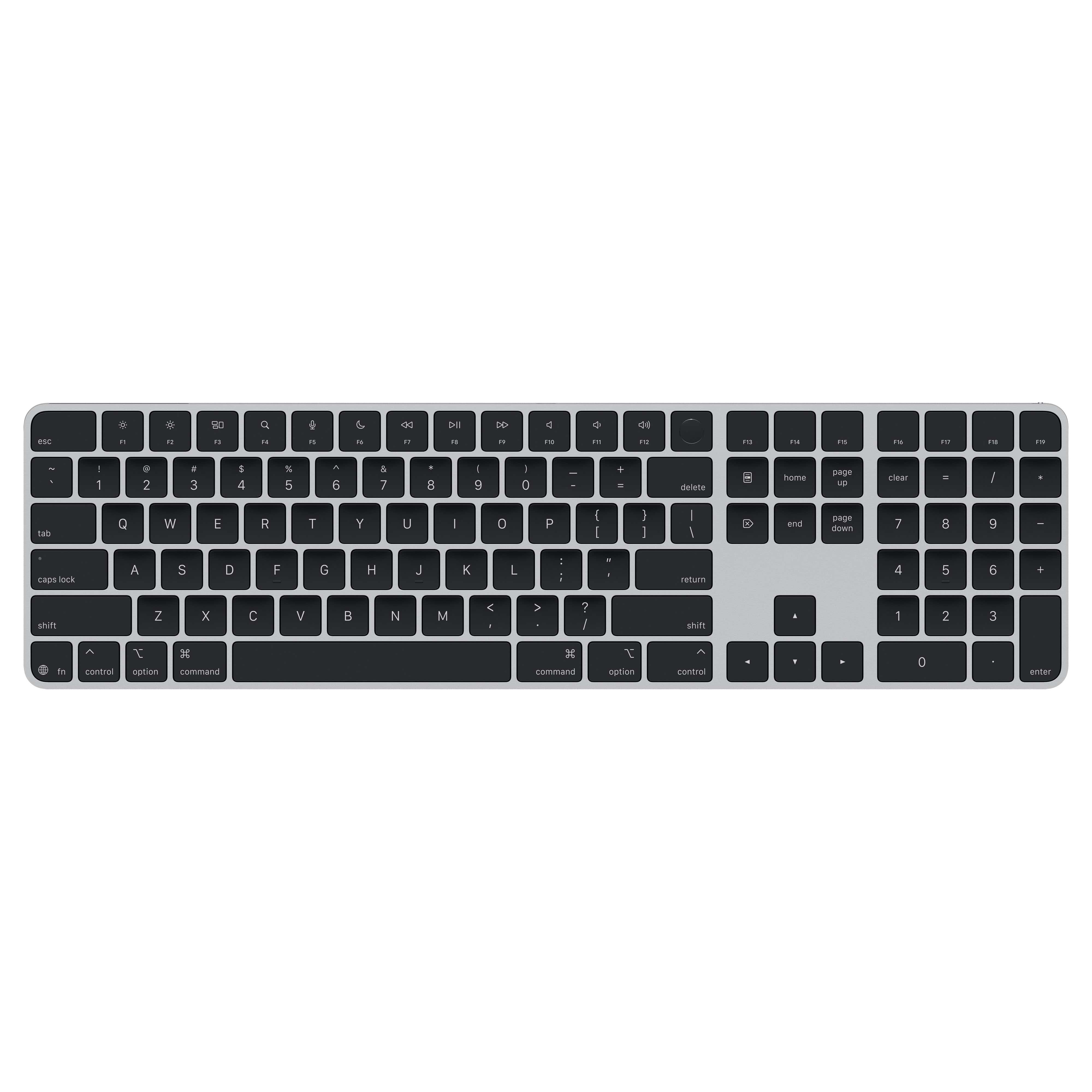 APPLE MAGIC KEYB TOUCH ID NUM KEY BL-SWE (MXK83S/A) thumbnail