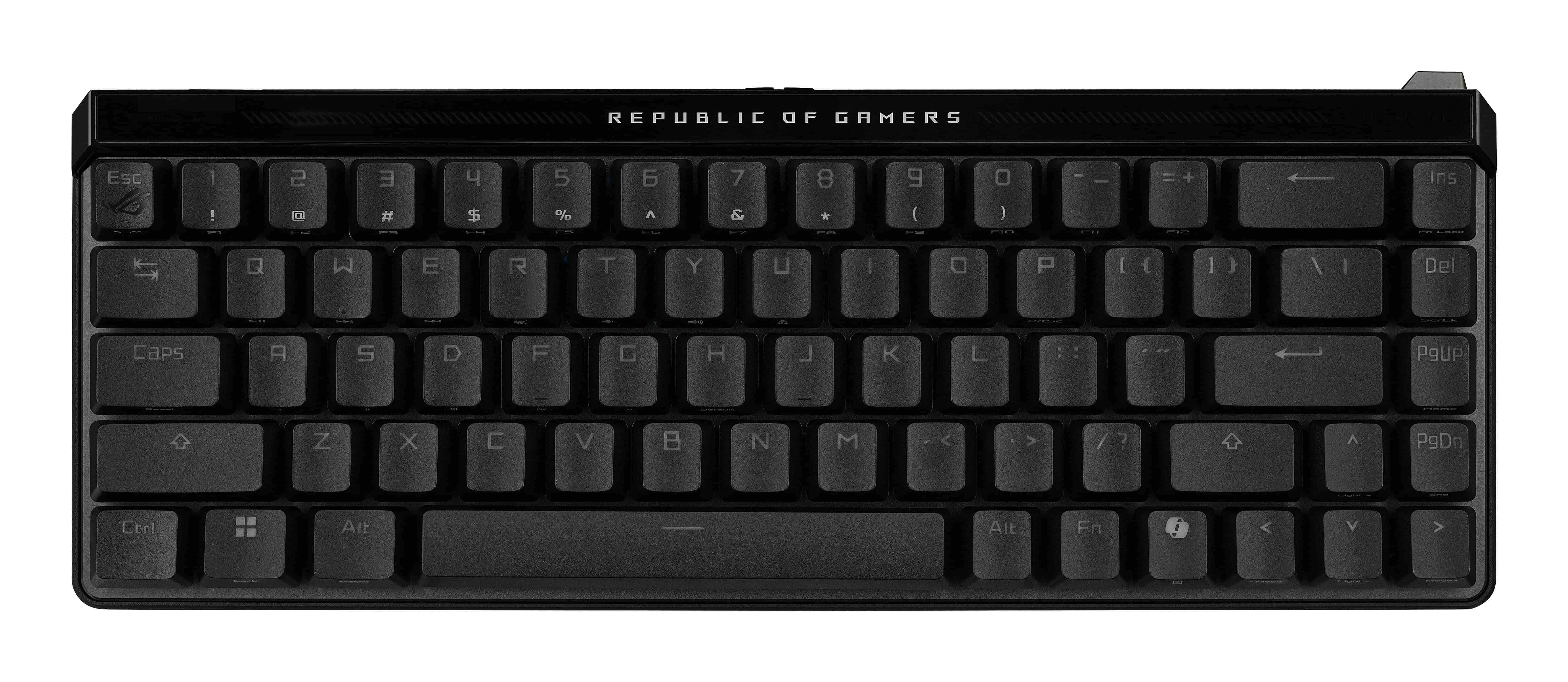ASUS M605 ROG FALCHION ACE HFX/HFX/US/PBT toetsenbord Gamen USB QWERTY US International Zwart (90MP03VE-BKUA20) thumbnail