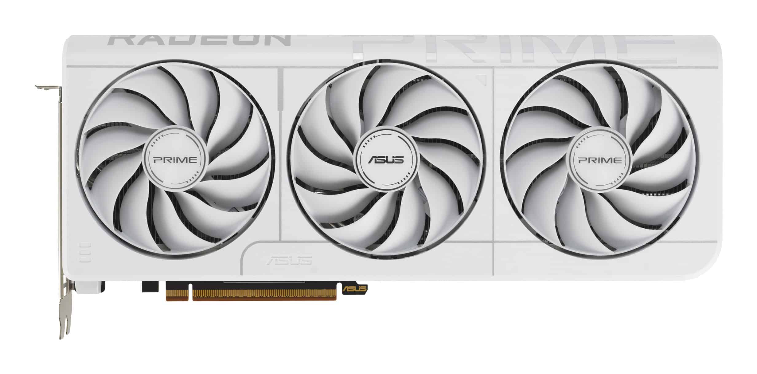 ASUS Prime -RX9070XT-O16G-WHITE AMD Radeon RX 9070 XT 16 GB GDDR6 (90YV0L75-M0NA00) thumbnail