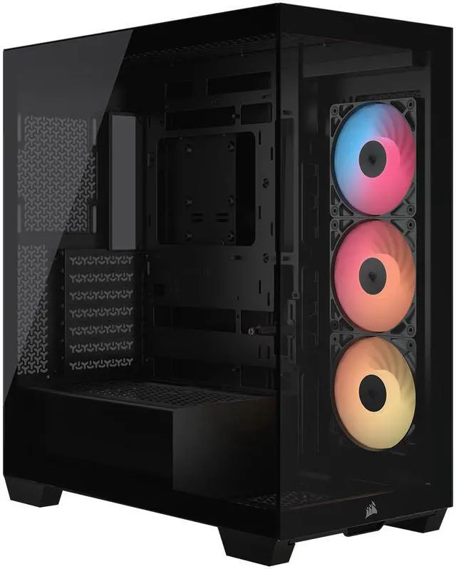CORSAIR Midi 3500X RSR ARGB (Tempered Glass) Black (CC-9011322-WW) thumbnail