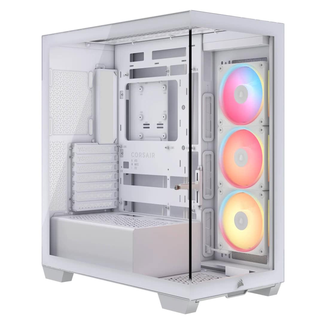 Corsair 3500X LXR LINK Tempered Glass Mid-Tower White (CC-9011325-WW) thumbnail