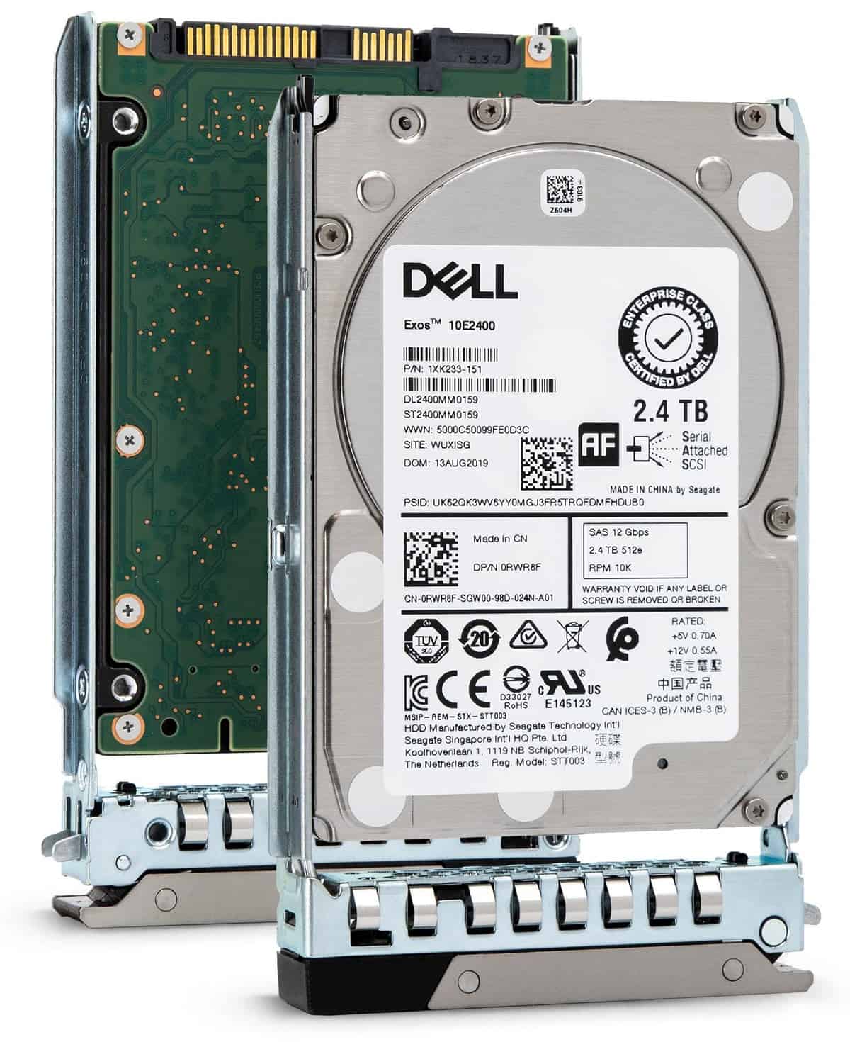 Dell 2.4TB 10K 12G 2.5INCH SAS HDD (1XK233-151-DELL-RFB) thumbnail