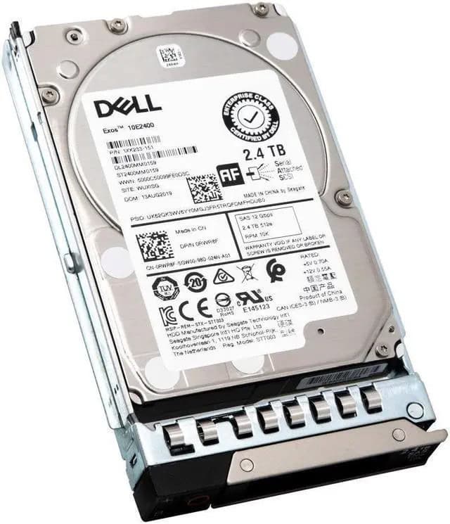 Dell 2.4TB 10K 2.5 SAS 12G 512e (K0N77-RFB) thumbnail