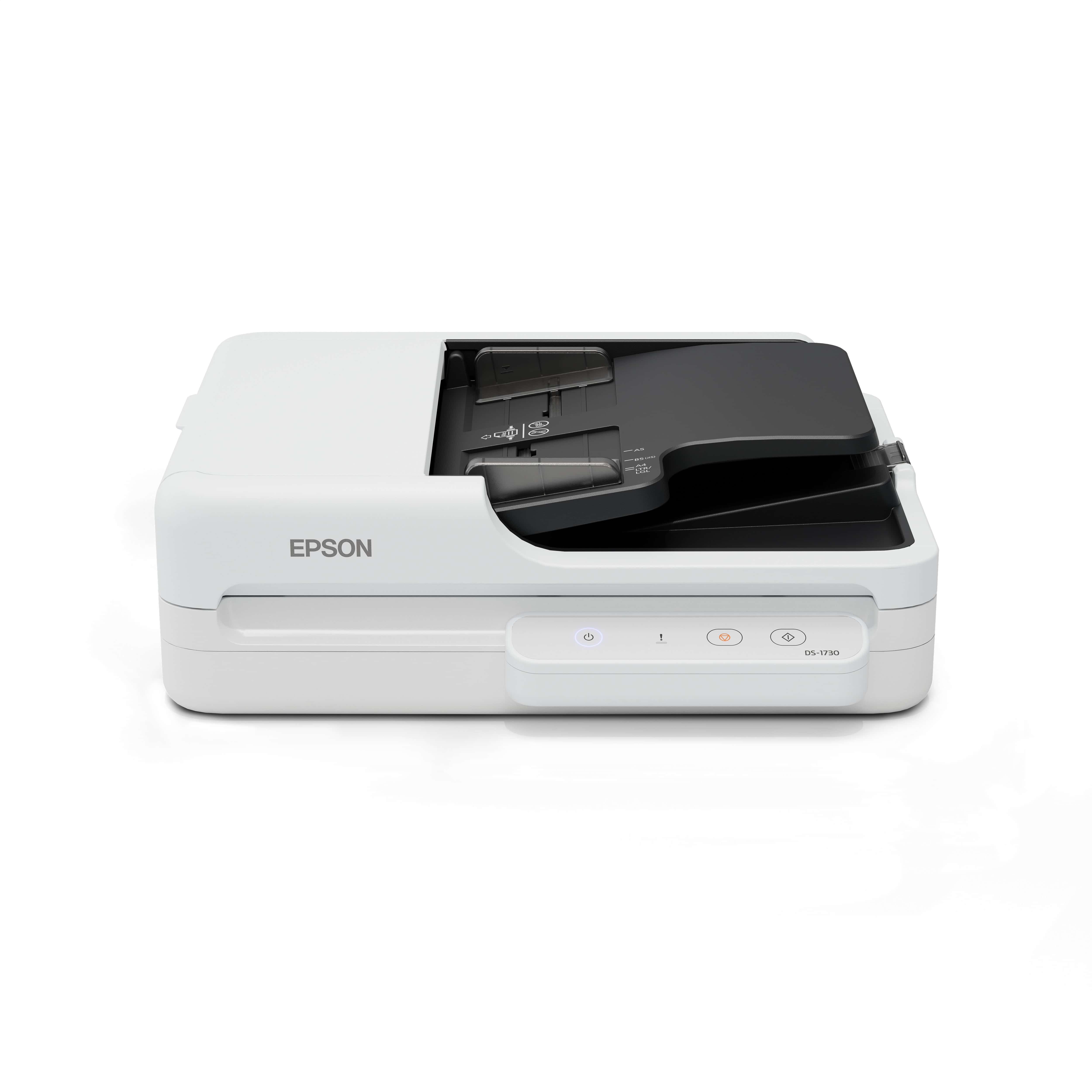 Epson WorkForce DS-1730 Flatbed-/ADF-scanner 1200 x 1200 DPI A4 Zwart, Wit (B11B273401) thumbnail