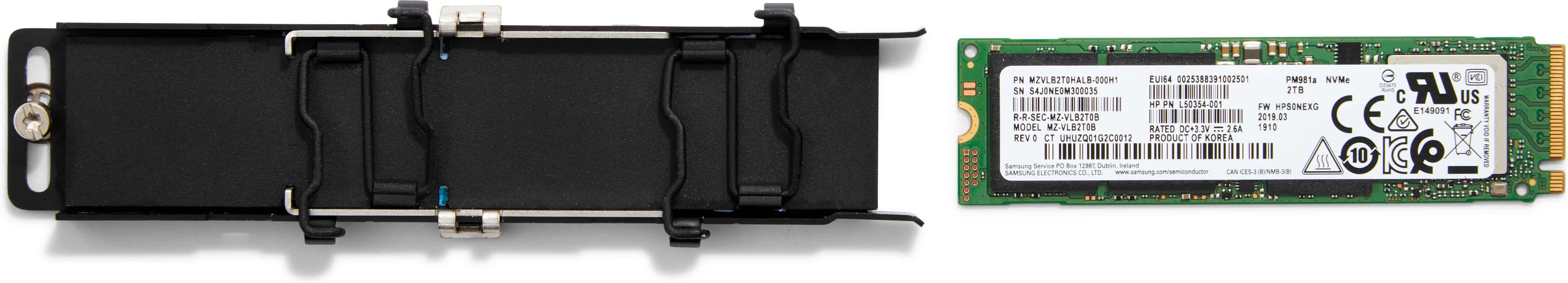 HP Z Turbo Drive 2TB TLC Z8 G4 SSD Kit (2E3R3AA) thumbnail