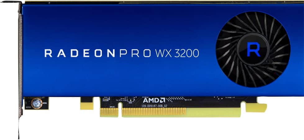 HP AMD Radeon Pro WX 3200 4GB (4)mDP GFX (6YT68AA) thumbnail