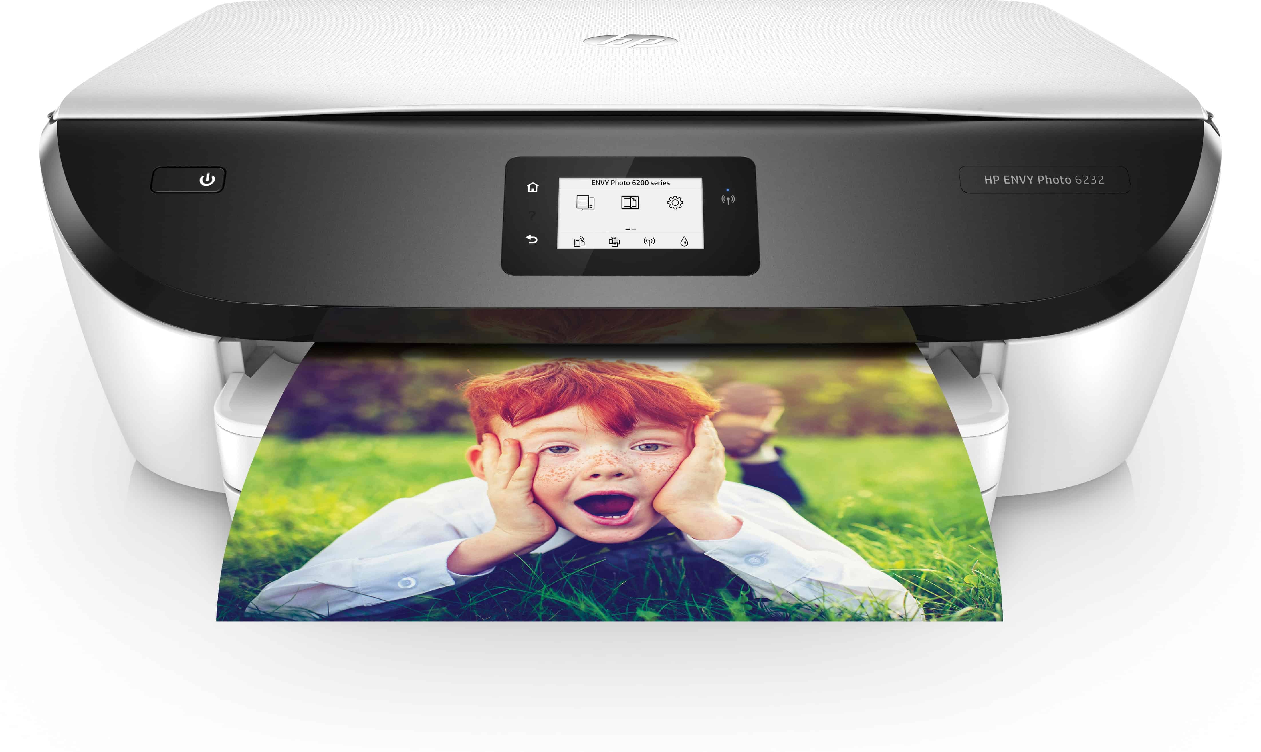 HP ENVY Photo 6232 Draadloos All-in-One Kleur Printer, Instant Ink; Foto's printen (K7G26B#BHC) thumbnail