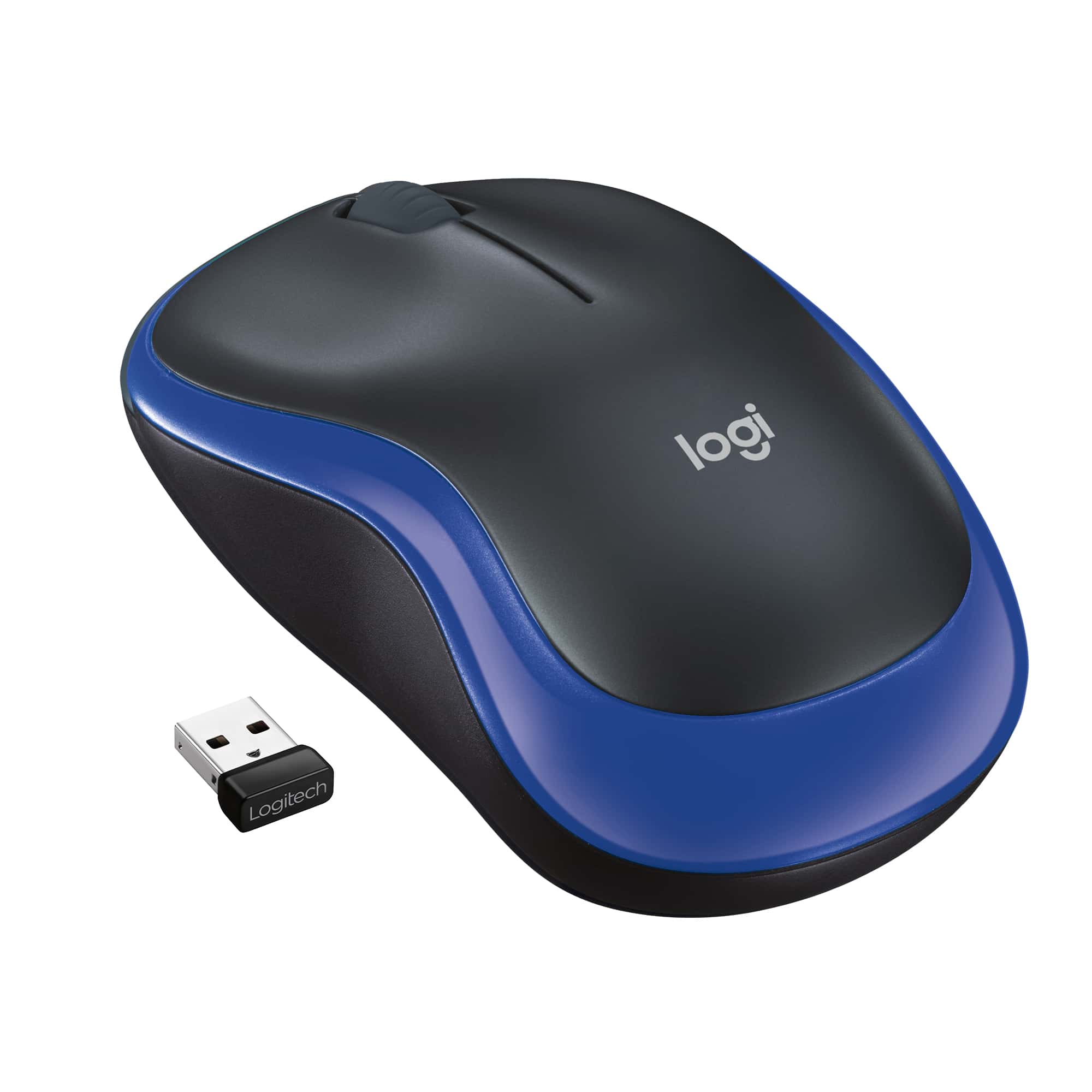 Logitech M185 muis Ambidextrous RF Draadloos Optisch 1000 DPI (910-002236) thumbnail
