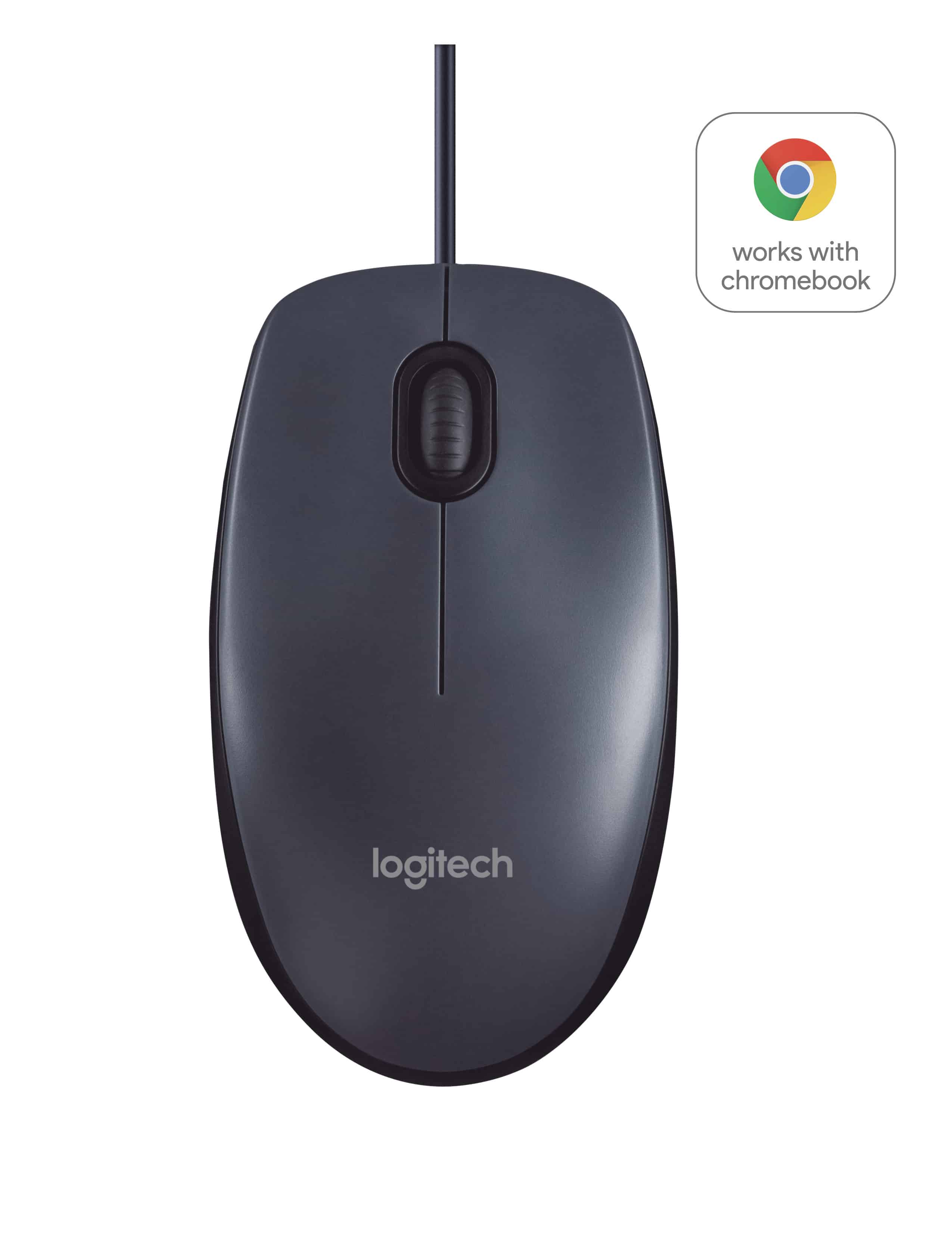 Logitech B100 Optical Usb Mouse f/ Bus muis Ambidextrous USB Type-A Optisch 800 DPI (910-003357) thumbnail