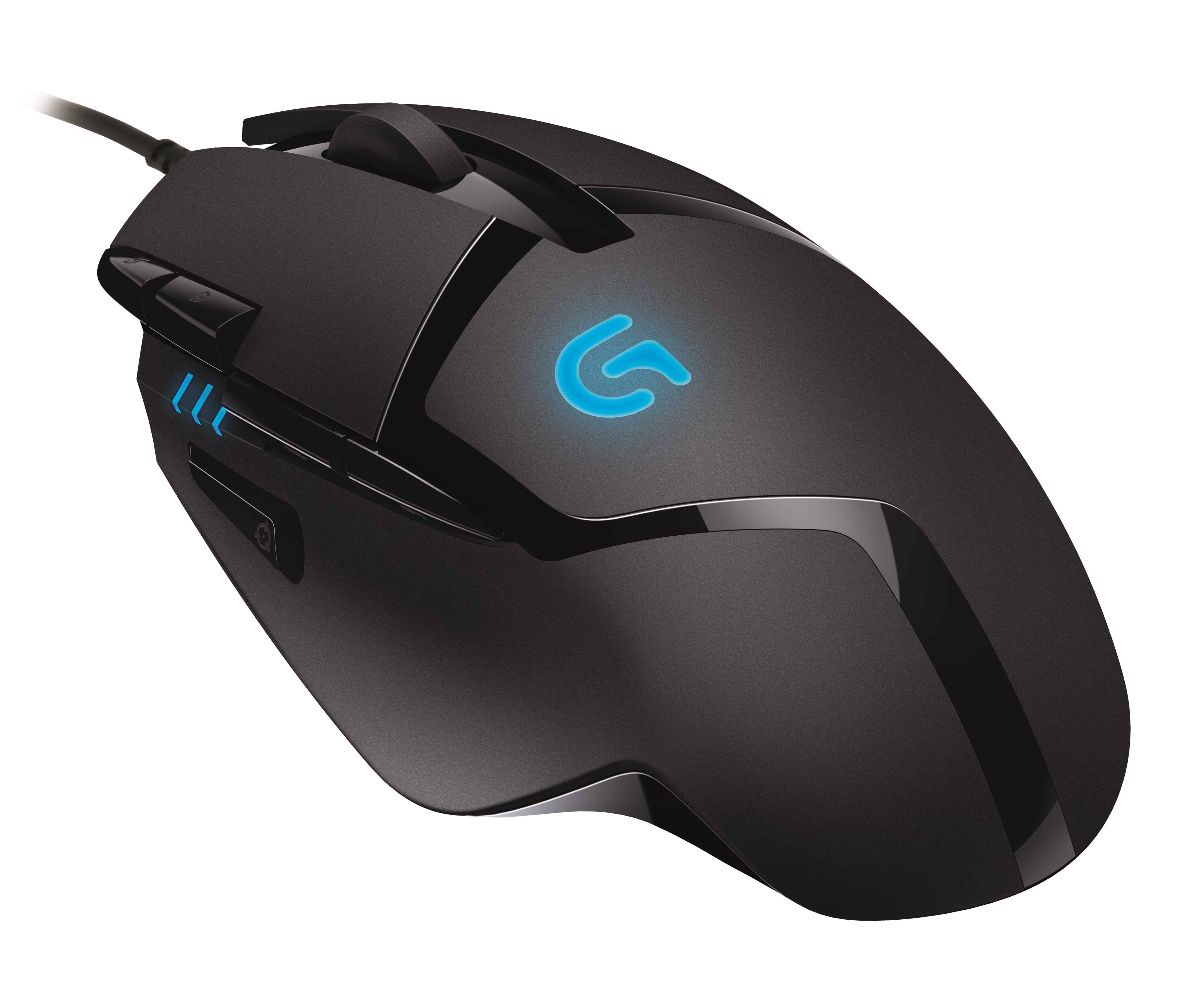 Logitech G G402 Hyperion Fury muis USB Type-A Optisch 4000 DPI (910-004067) thumbnail