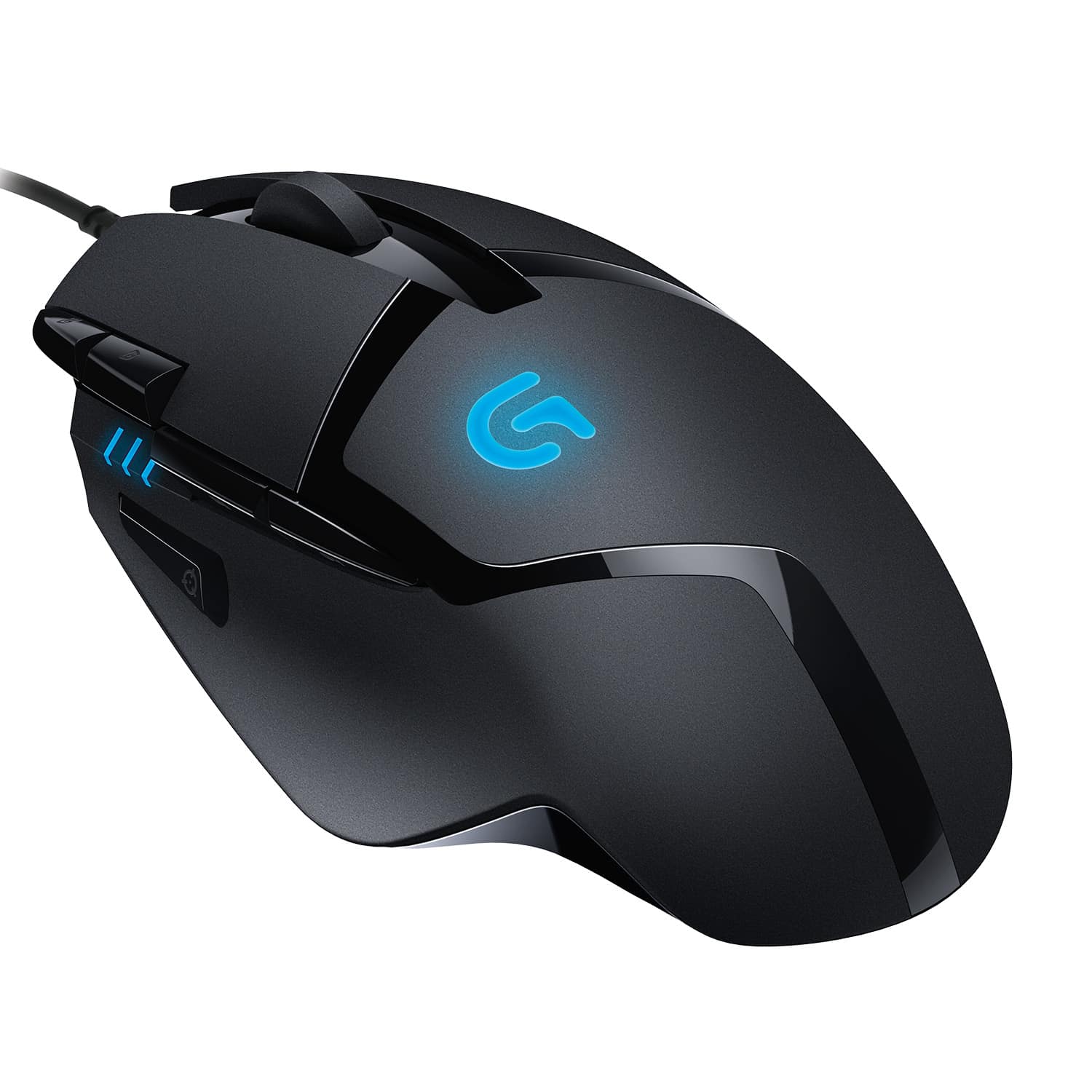 Logitech G G402 Hyperion Fury Ultra-Fast FPS gamingmuis (910-004068) thumbnail