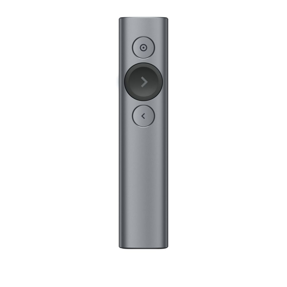 Logitech Spotlight Draadloze presenter Bluetooth/RF Grijs (910-004861) thumbnail