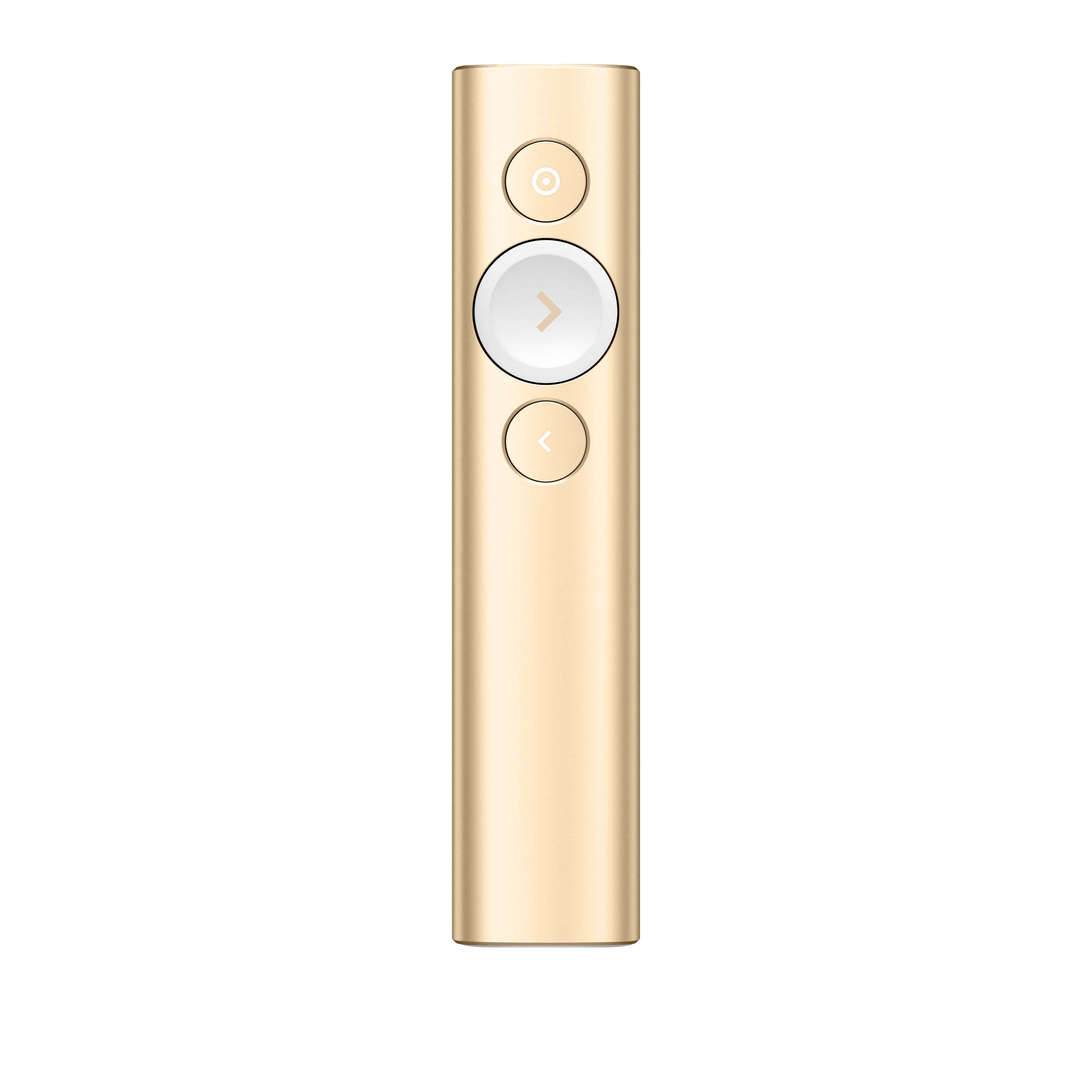 Logitech Spotlight Draadloze presenter Bluetooth/RF Goud (910-004862) thumbnail